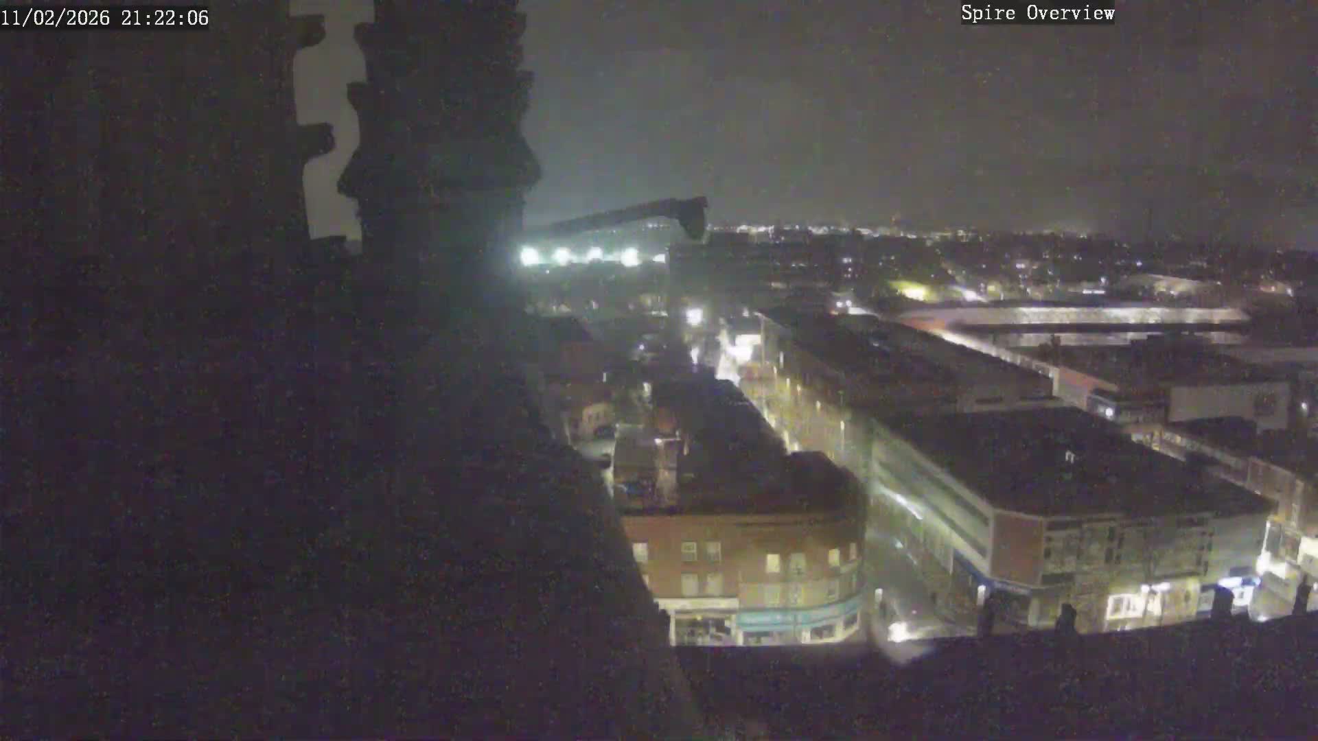 Wakefield City Skyline & Peregrine Life Project Live Cam - Wakefield, West Yorkshire, Yorkshire and the Humber, England, United Kingdom