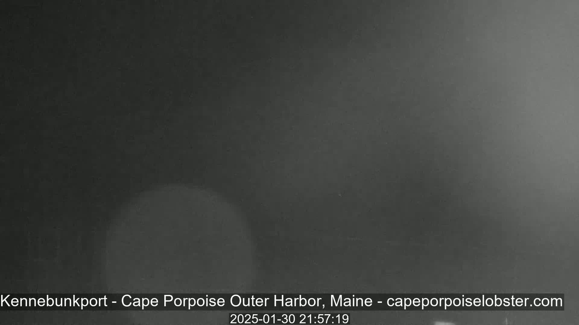 A dark, blurry image shows an overcast night.