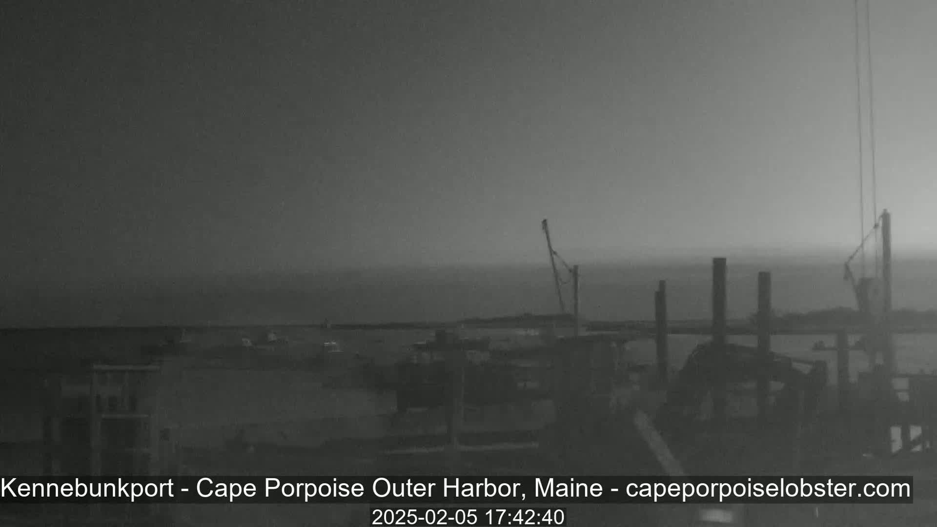 Cape Porpoise, Outer Harbor Live Cam - Kennebunkport, Maine, USA