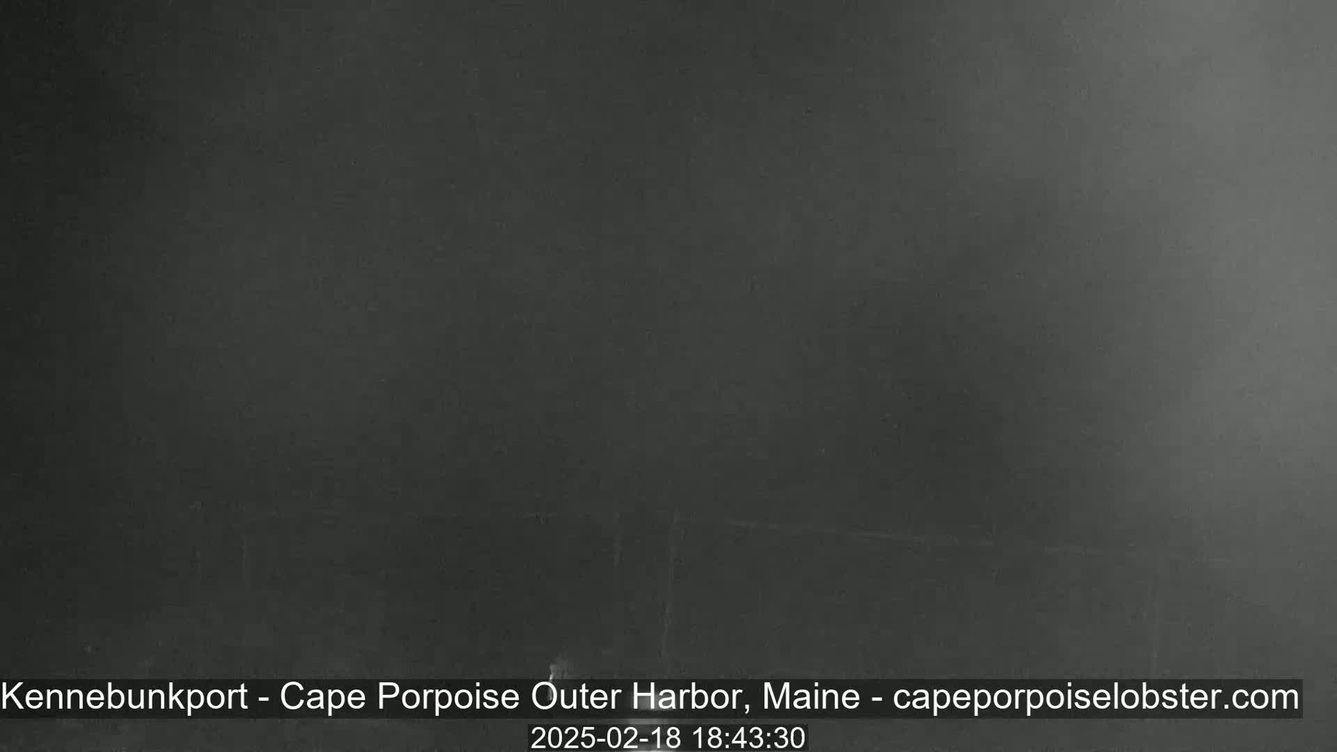 A dark, mostly featureless image shows a uniformly dark gray surface.
