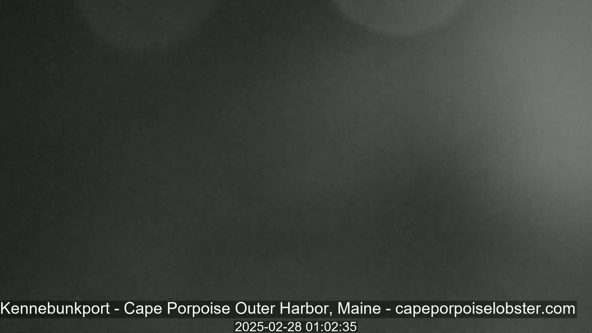 A dark, nighttime image shows an overcast sky.