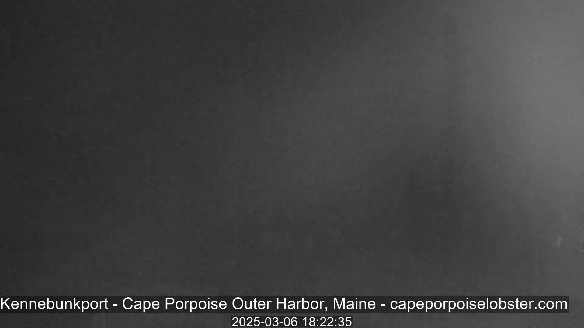 The image shows a dark, uniformly colored, possibly nighttime scene.