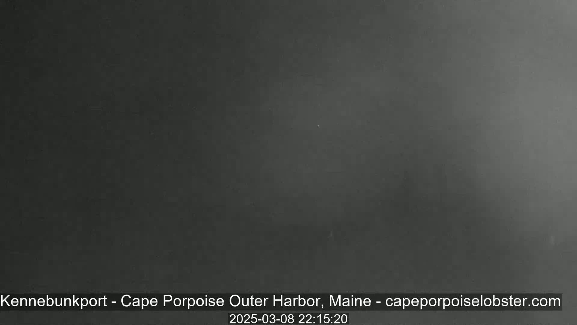A dark, possibly nighttime, outdoor scene with a uniformly gray-black appearance.