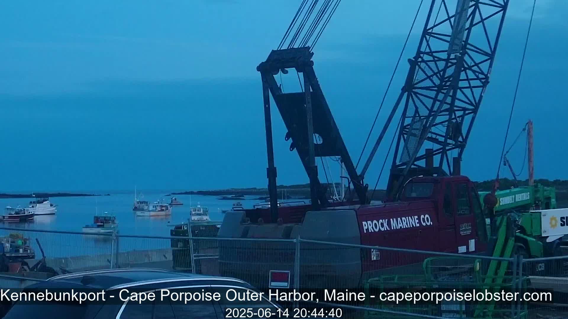 Cape Porpoise, Outer Harbor Live Cam - Kennebunkport, Maine, USA
