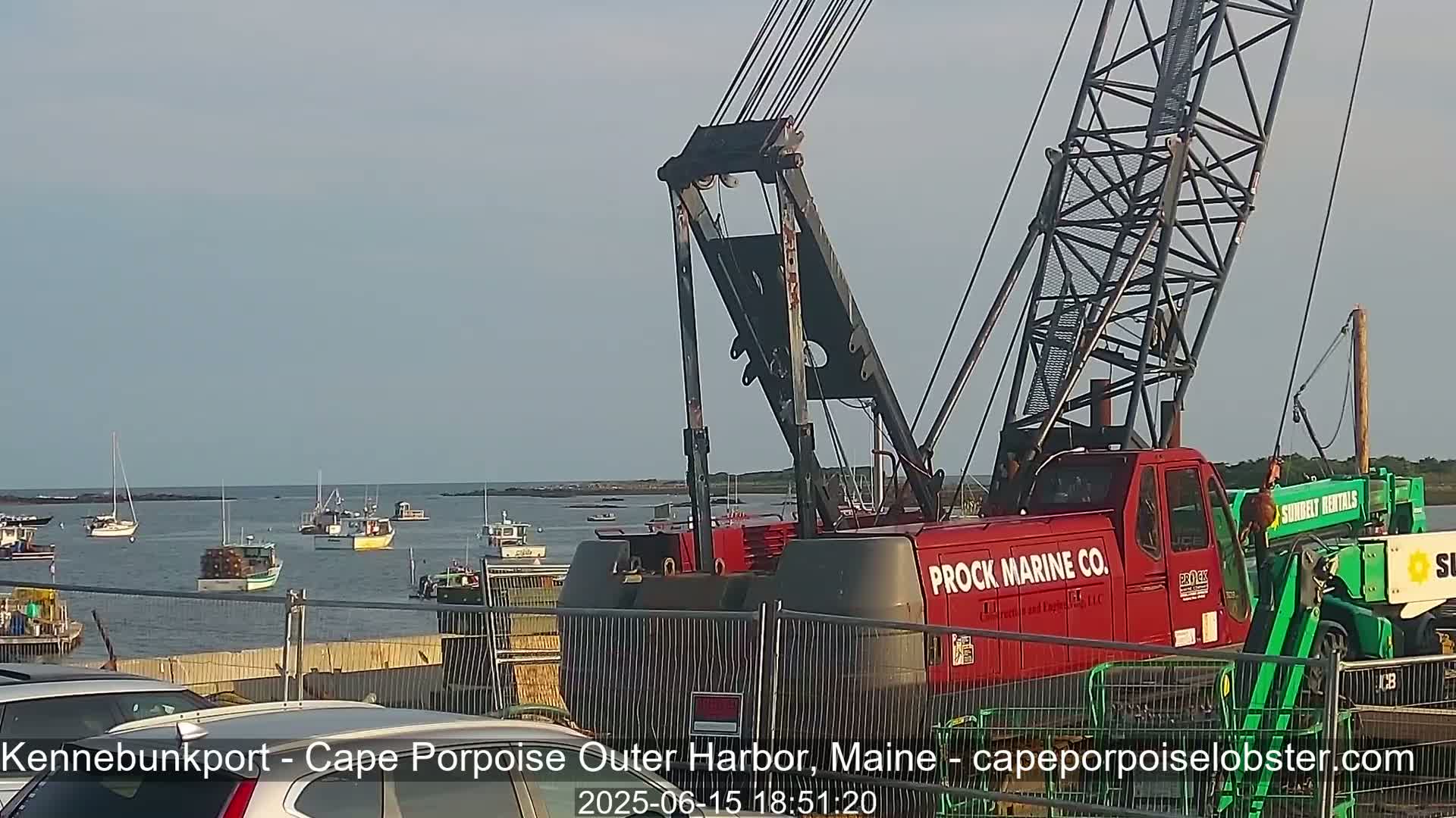Cape Porpoise, Outer Harbor Live Cam - Kennebunkport, Maine, USA