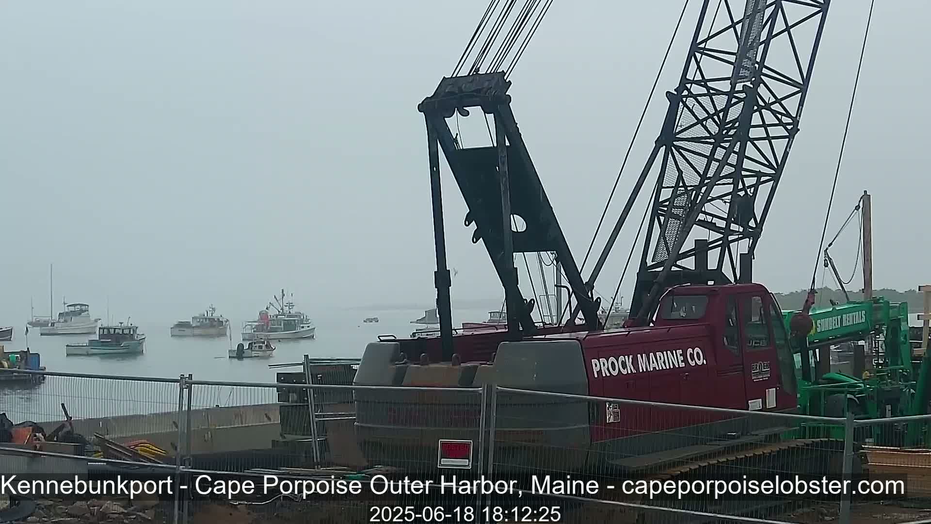 Cape Porpoise, Outer Harbor Live Cam - Kennebunkport, Maine, USA
