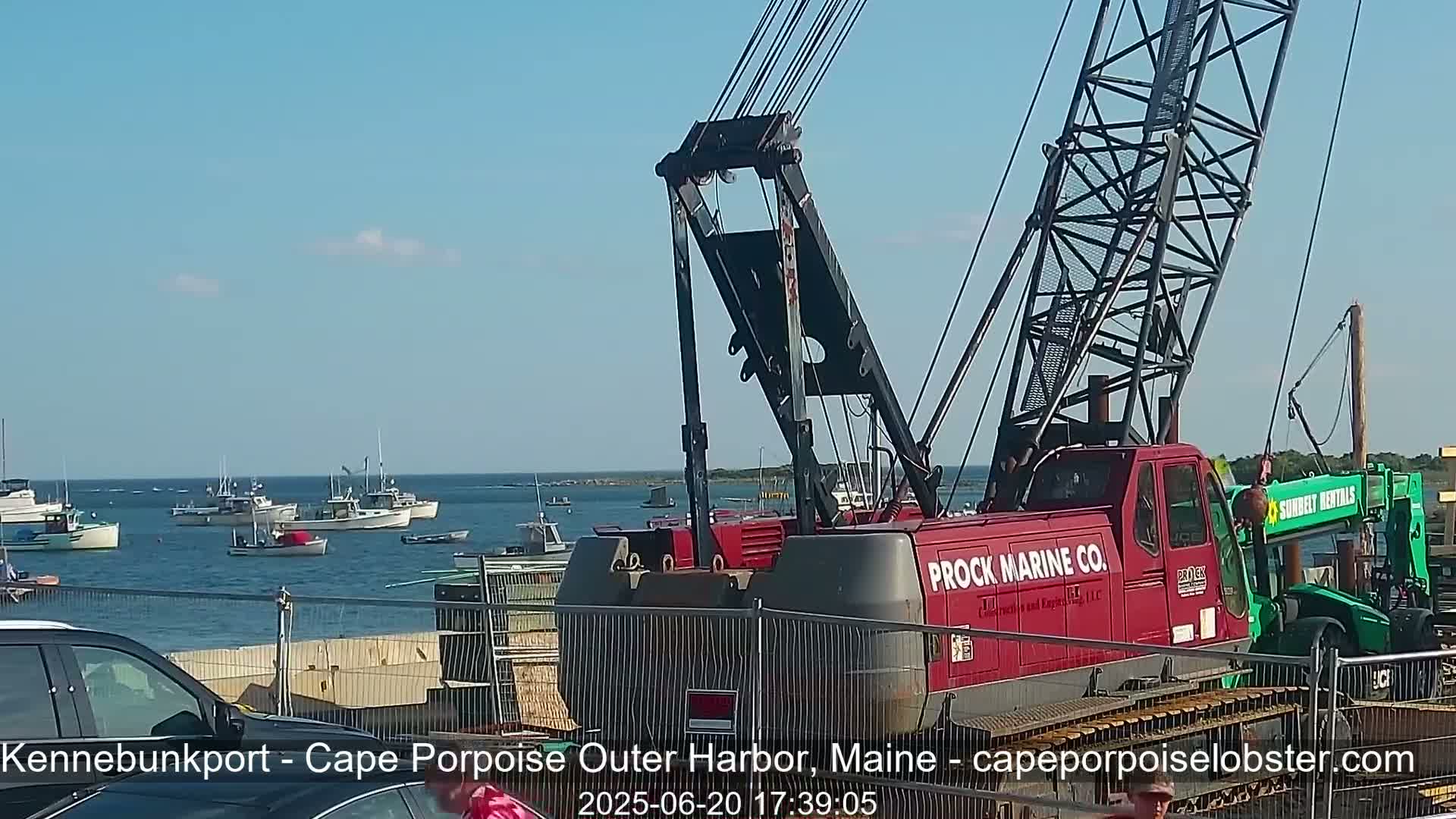Cape Porpoise, Outer Harbor Live Cam - Kennebunkport, Maine, USA