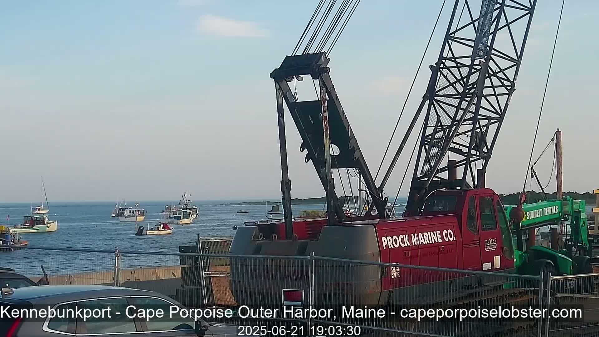Cape Porpoise, Outer Harbor Live Cam - Kennebunkport, Maine, USA