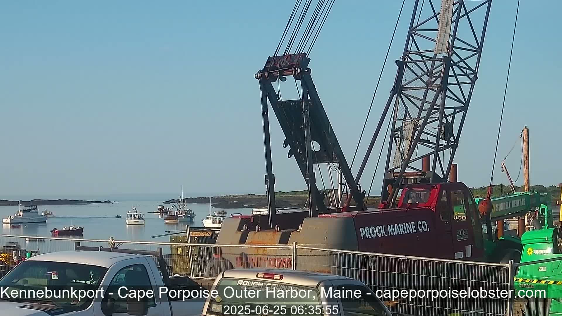 Cape Porpoise, Outer Harbor Live Cam - Kennebunkport, Maine, USA