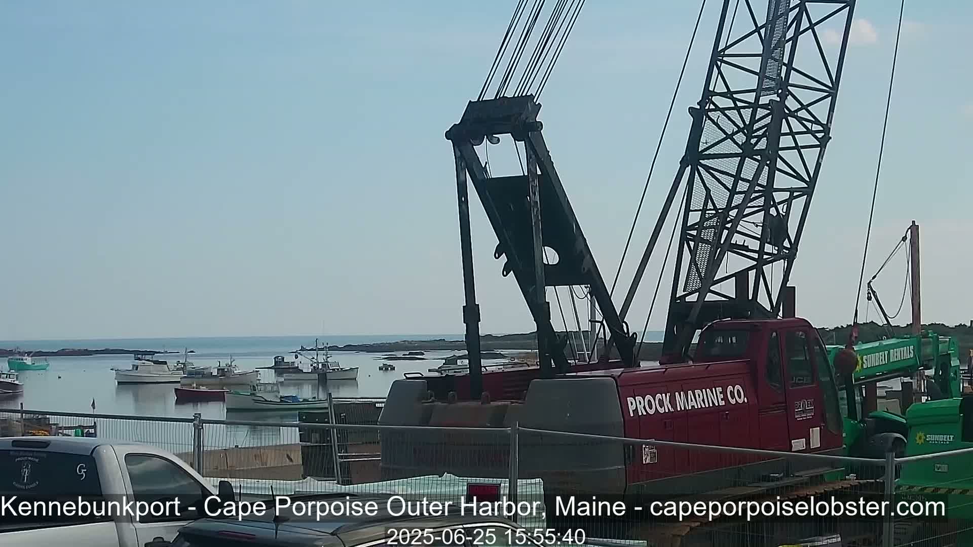 Cape Porpoise, Outer Harbor Live Cam - Kennebunkport, Maine, USA