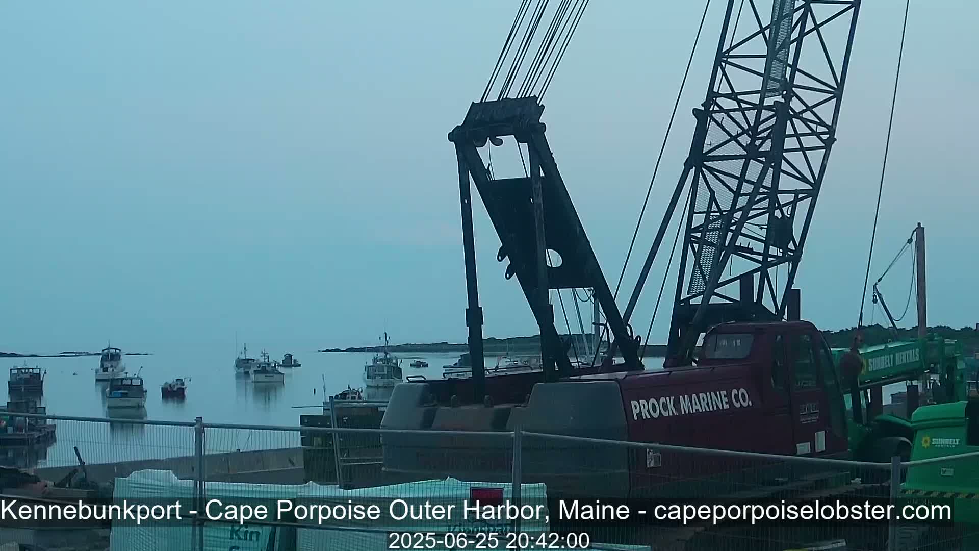 Cape Porpoise, Outer Harbor Live Cam - Kennebunkport, Maine, USA