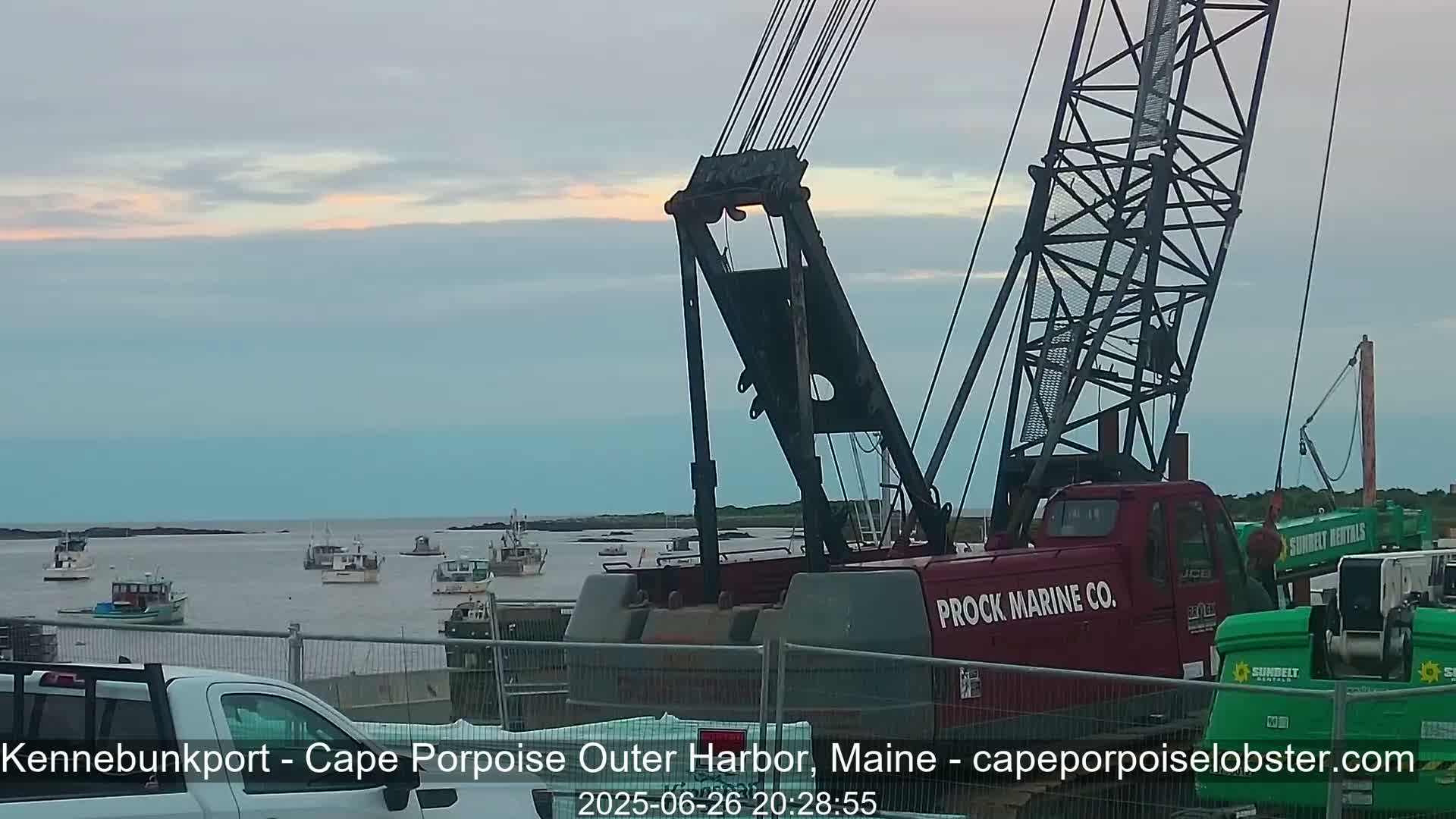 Cape Porpoise, Outer Harbor Live Cam - Kennebunkport, Maine, USA