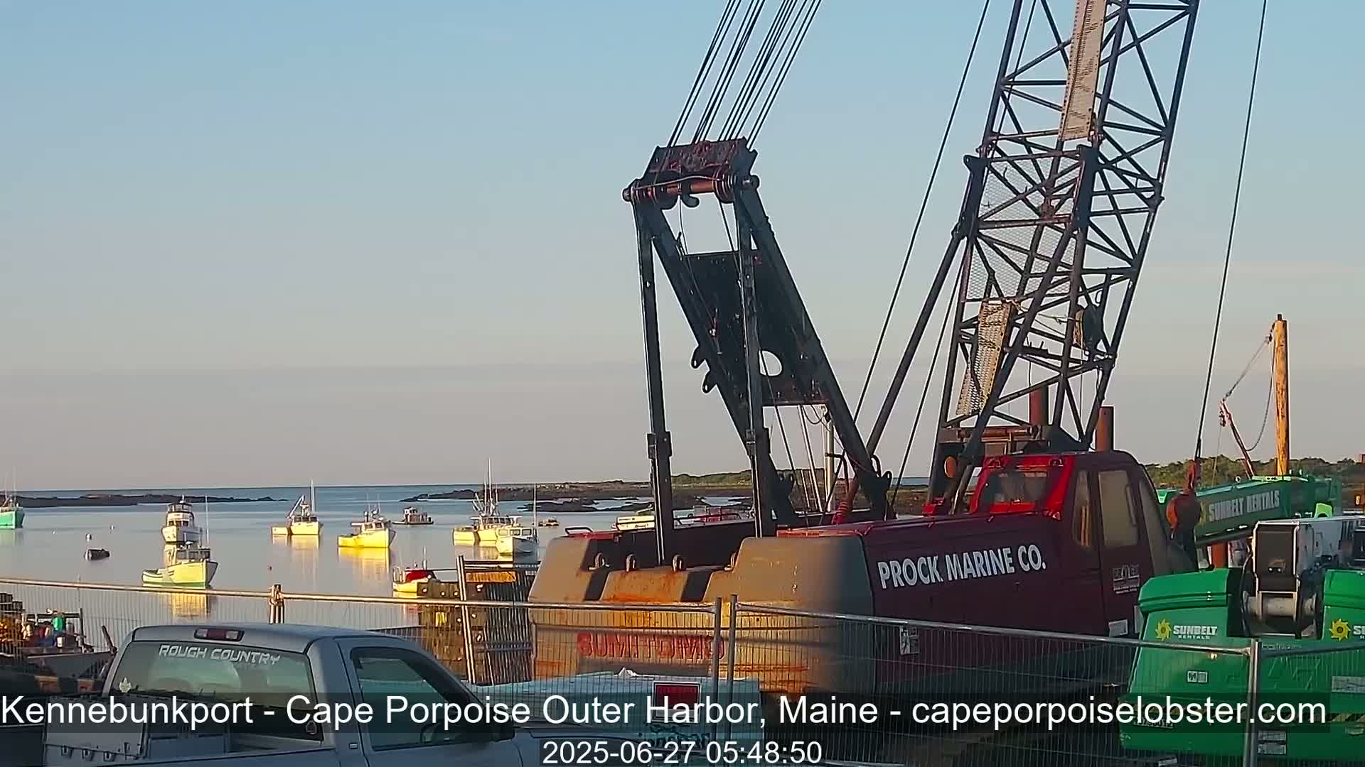 Cape Porpoise, Outer Harbor Live Cam - Kennebunkport, Maine, USA