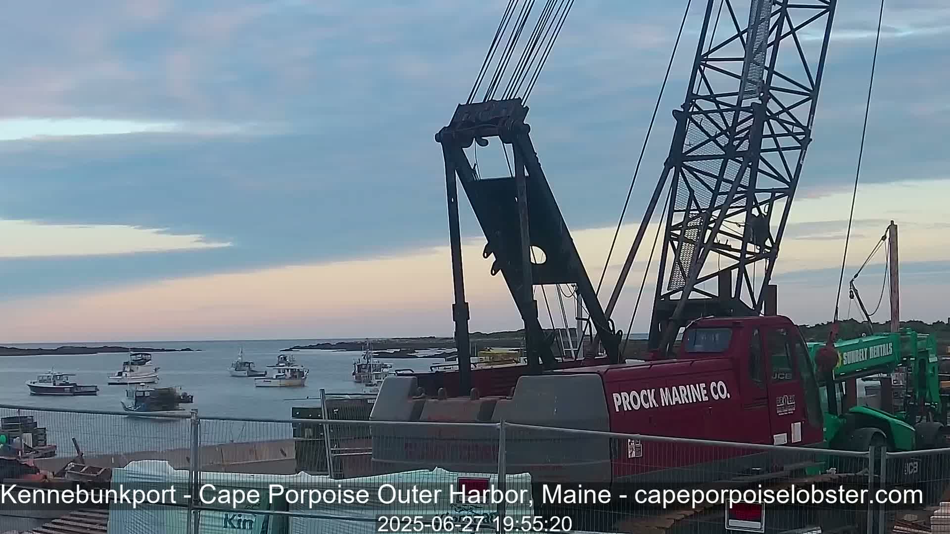 Cape Porpoise, Outer Harbor Live Cam - Kennebunkport, Maine, USA