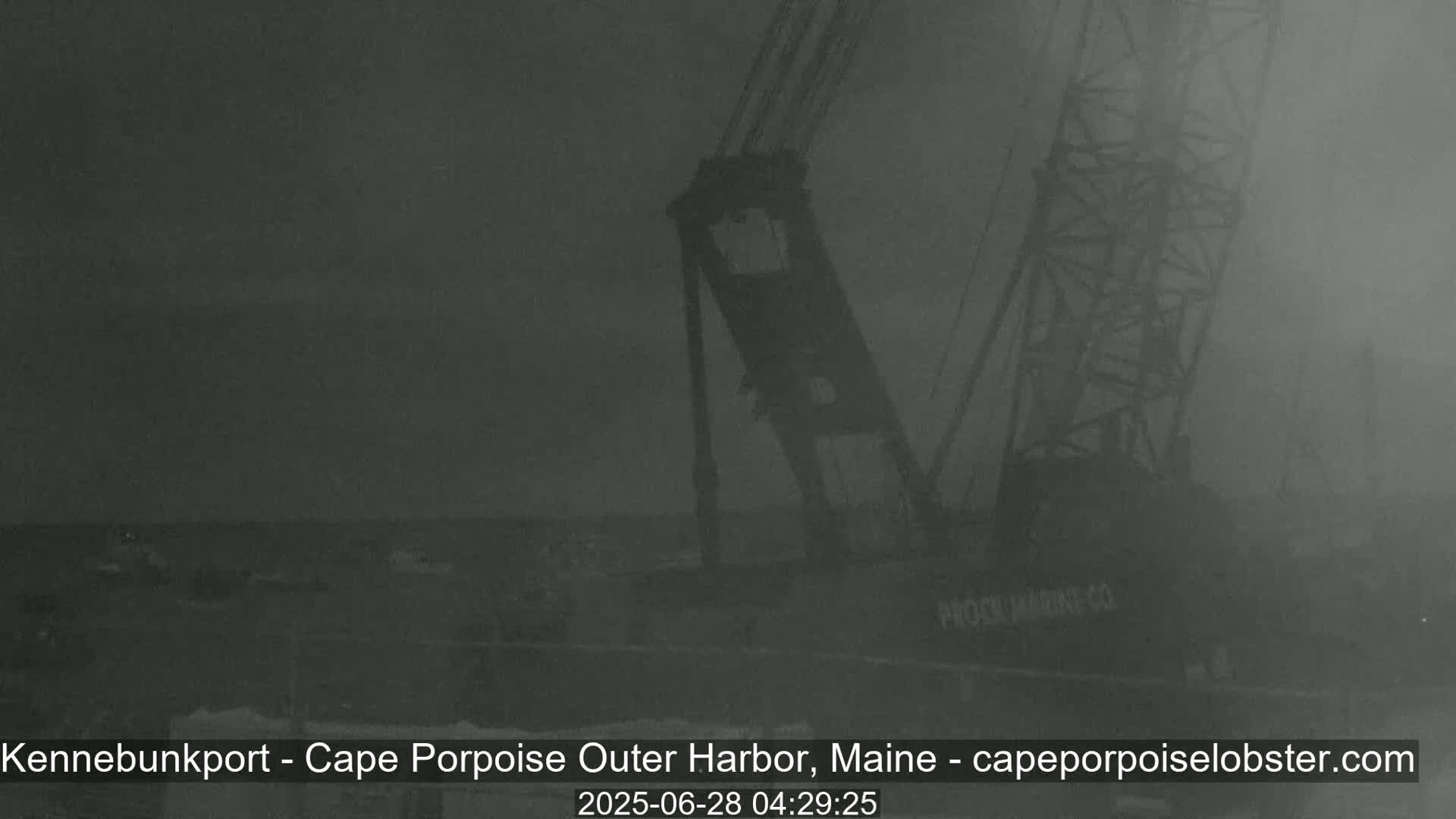 Cape Porpoise, Outer Harbor Live Cam - Kennebunkport, Maine, USA