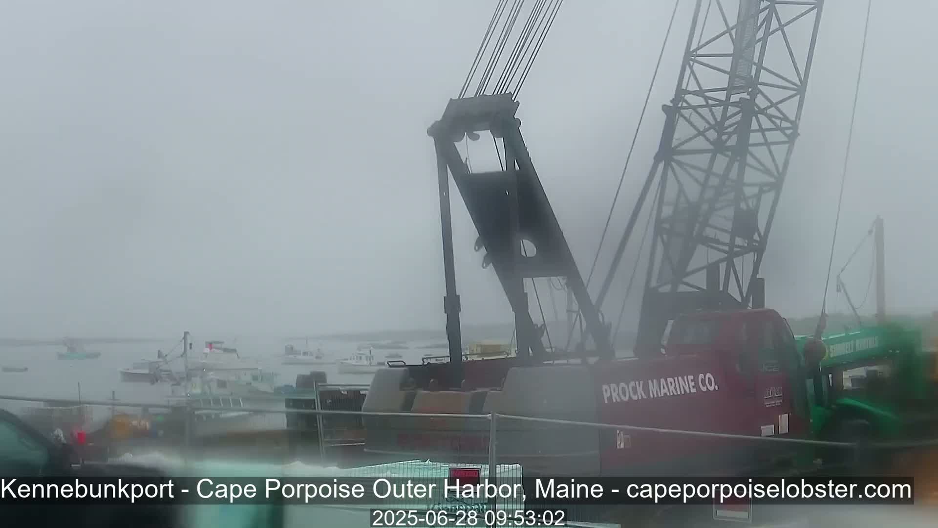 Cape Porpoise, Outer Harbor Live Cam - Kennebunkport, Maine, USA