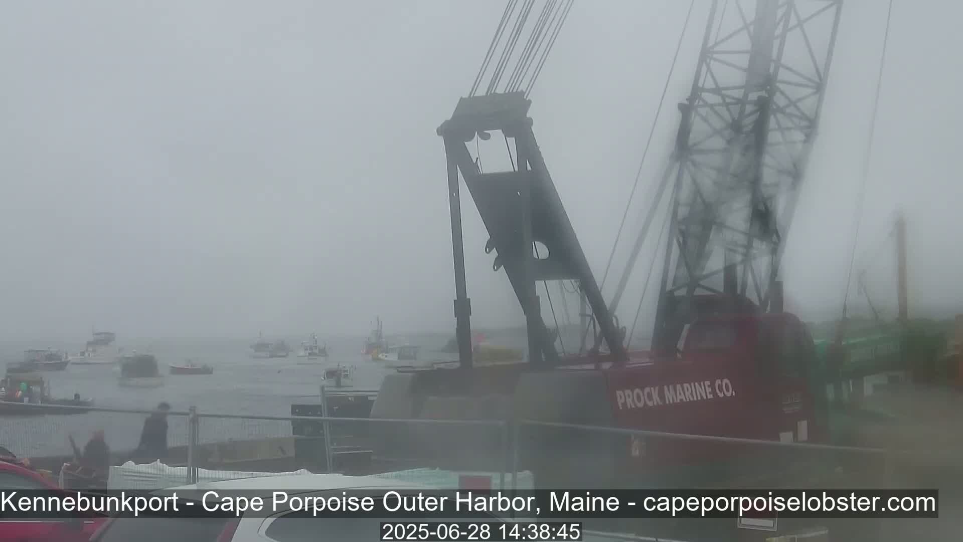 Cape Porpoise, Outer Harbor Live Cam - Kennebunkport, Maine, USA