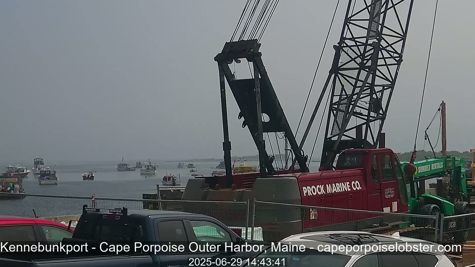Cape Porpoise, Outer Harbor Live Cam - Kennebunkport, Maine, USA