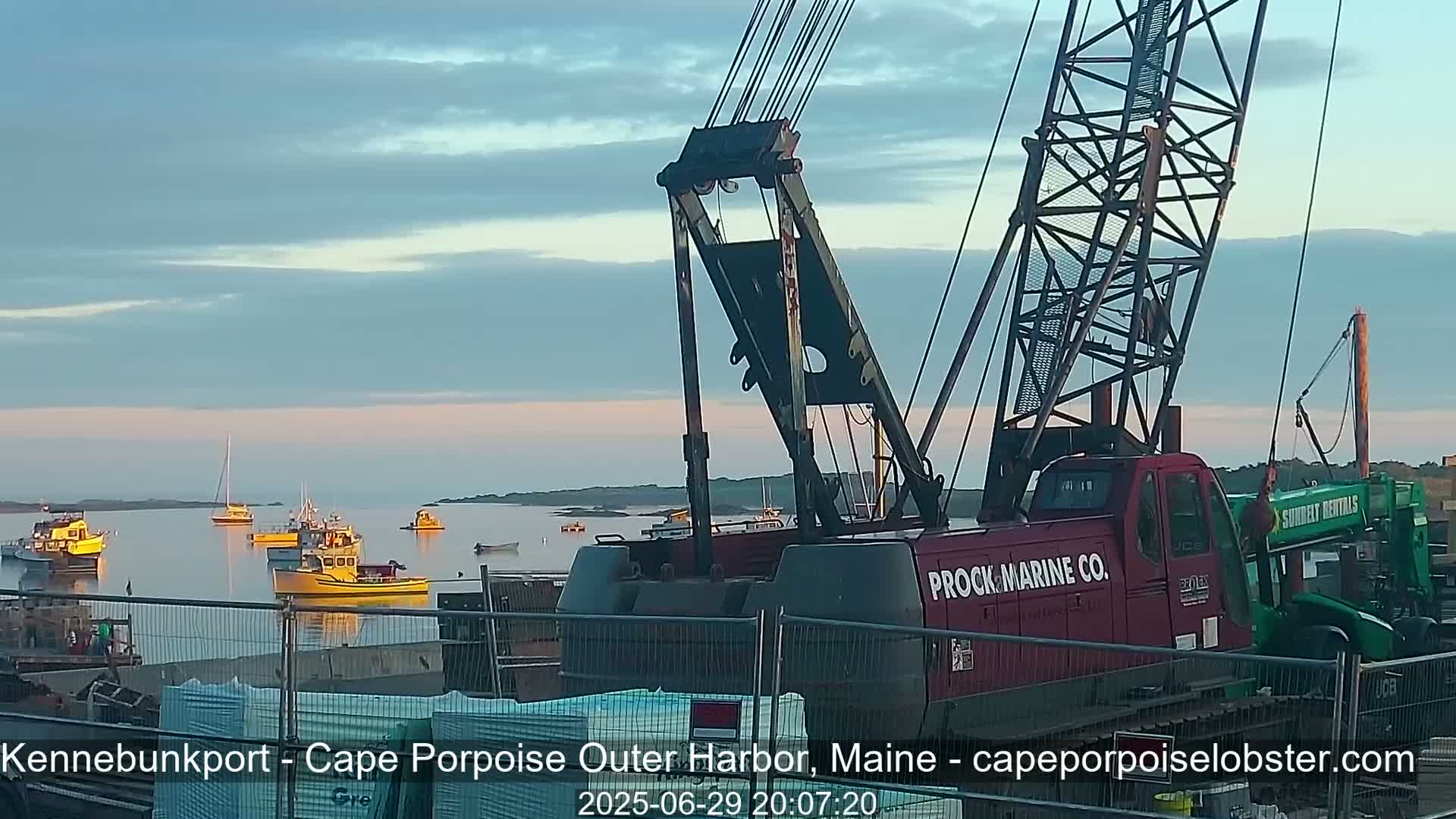 Cape Porpoise, Outer Harbor Live Cam - Kennebunkport, Maine, USA
