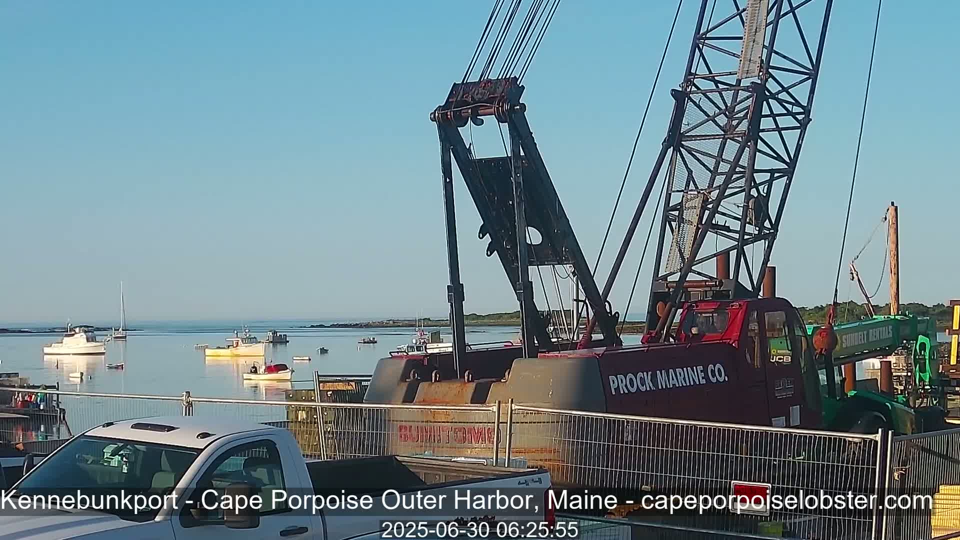 Cape Porpoise, Outer Harbor Live Cam - Kennebunkport, Maine, USA