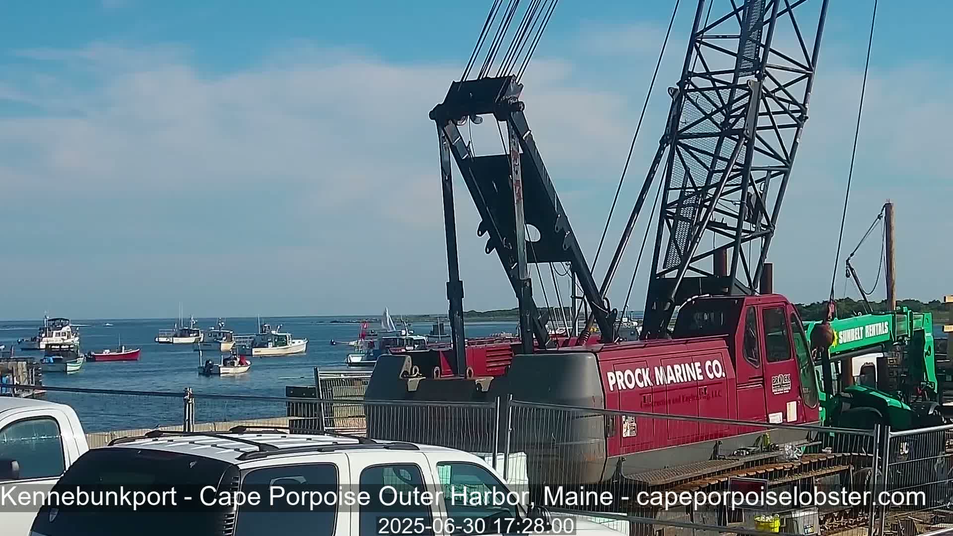 Cape Porpoise, Outer Harbor Live Cam - Kennebunkport, Maine, USA