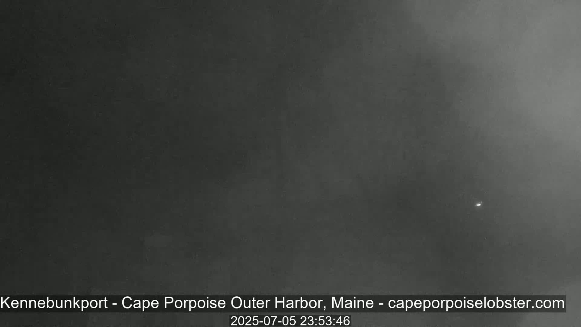 Cape Porpoise, Outer Harbor Live Cam - Kennebunkport, Maine, USA