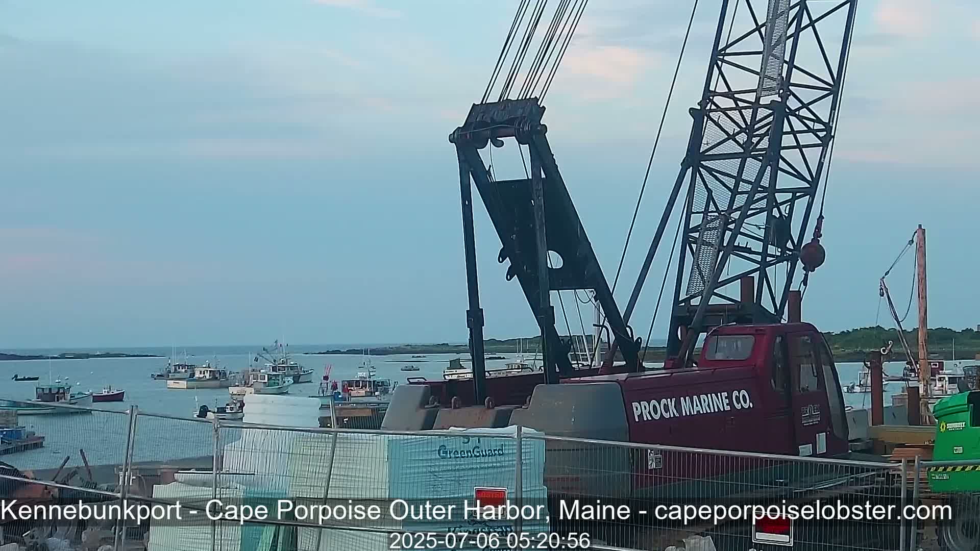 Cape Porpoise, Outer Harbor Live Cam - Kennebunkport, Maine, USA