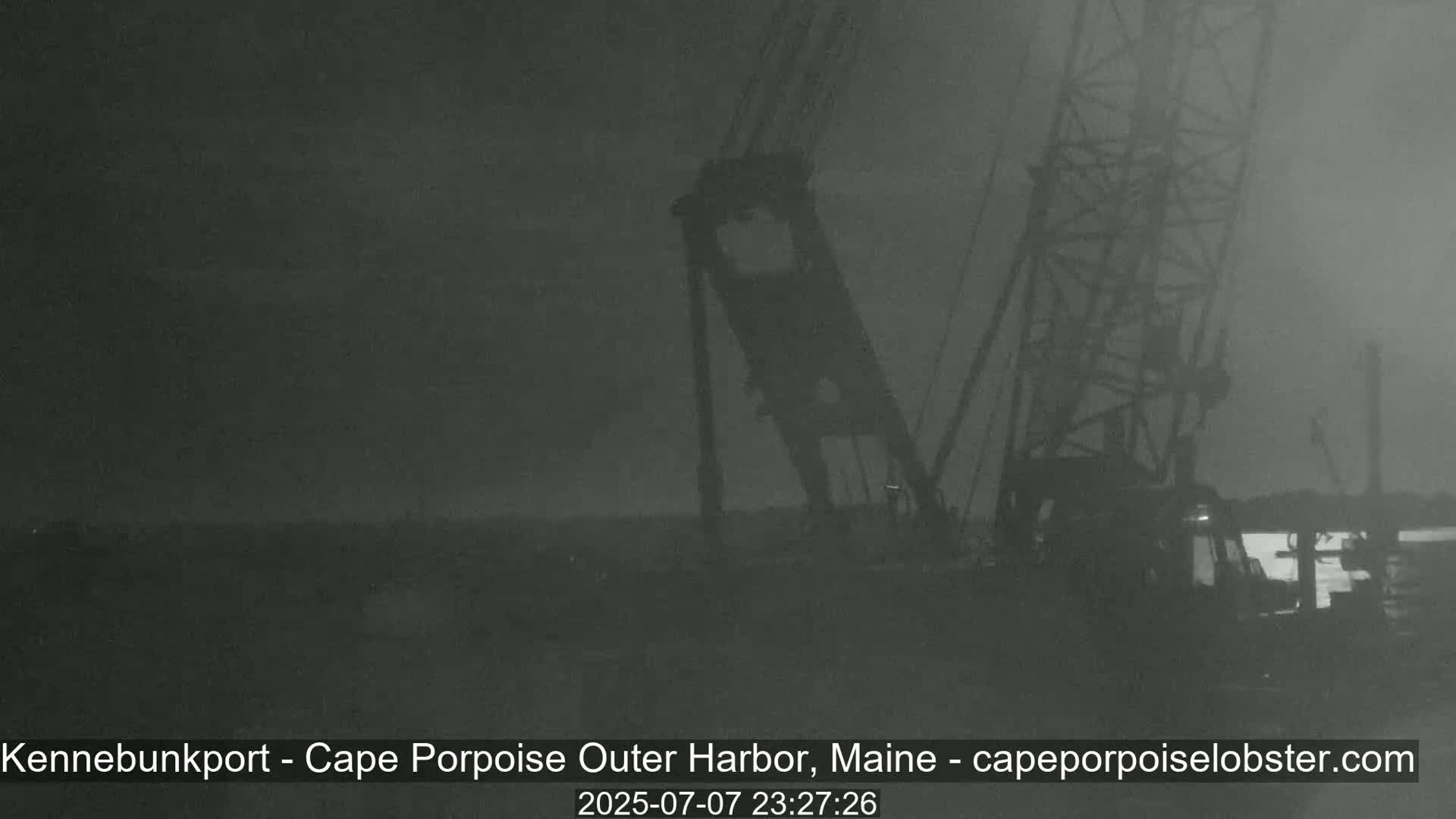 Cape Porpoise, Outer Harbor Live Cam - Kennebunkport, Maine, USA