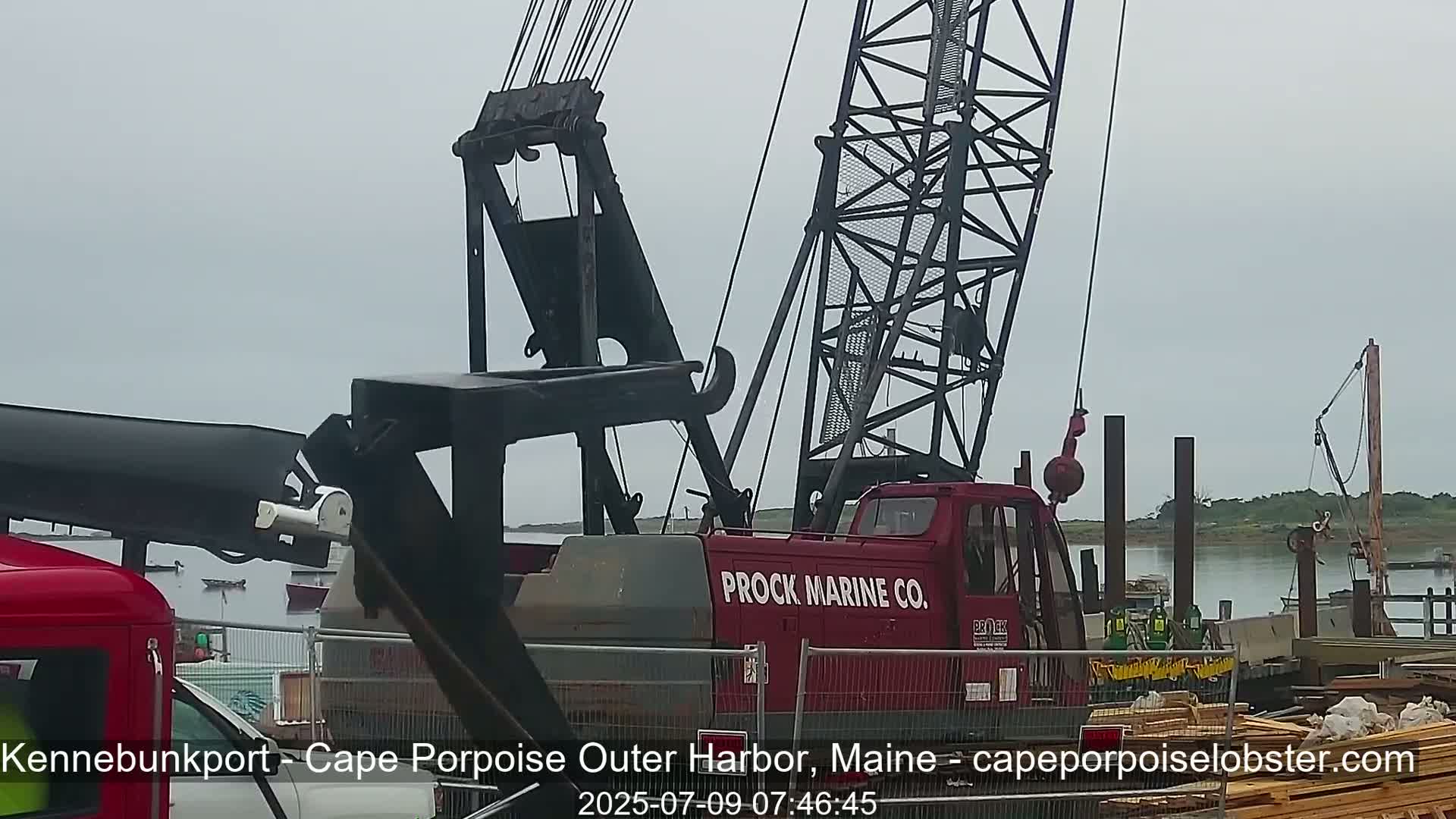 Cape Porpoise, Outer Harbor Live Cam - Kennebunkport, Maine, USA