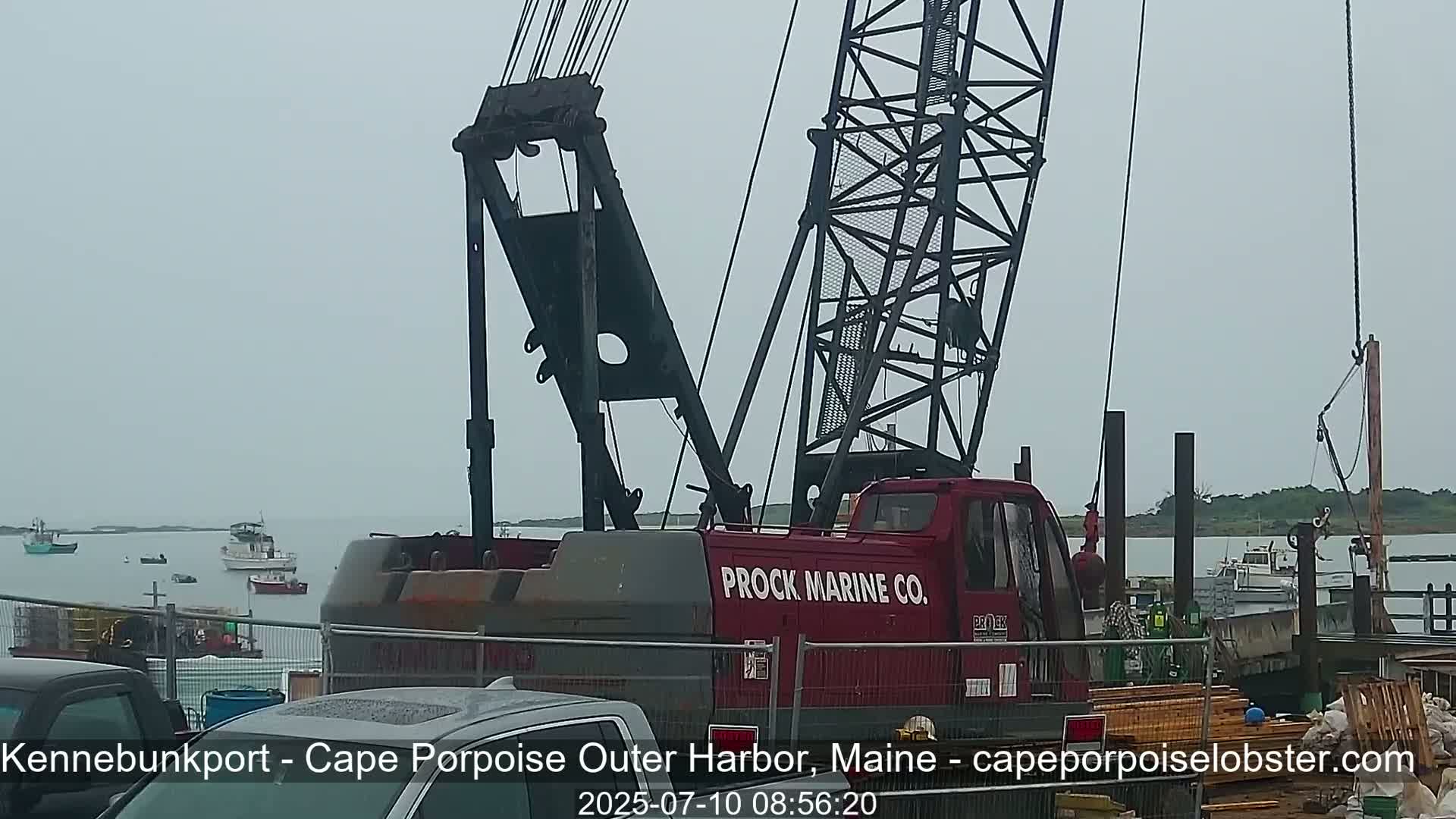 Cape Porpoise, Outer Harbor Live Cam - Kennebunkport, Maine, USA