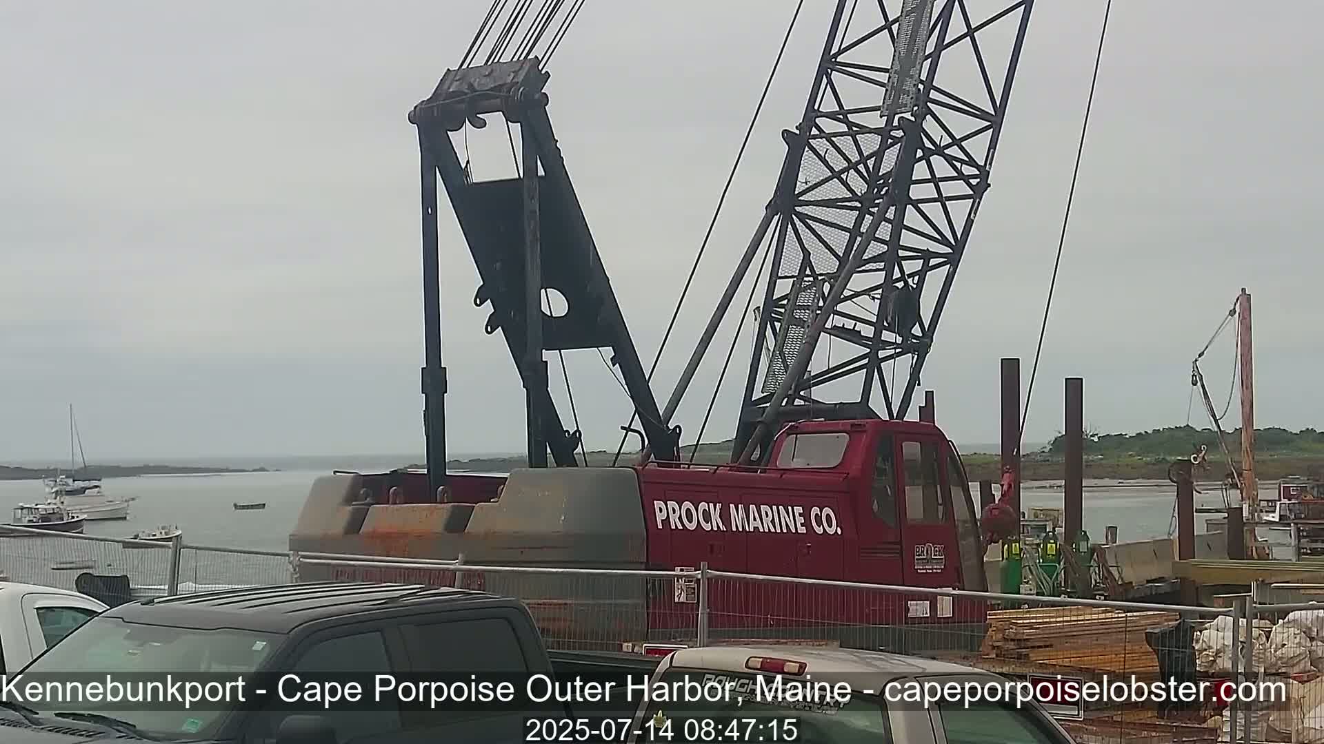 Cape Porpoise, Outer Harbor Live Cam - Kennebunkport, Maine, USA