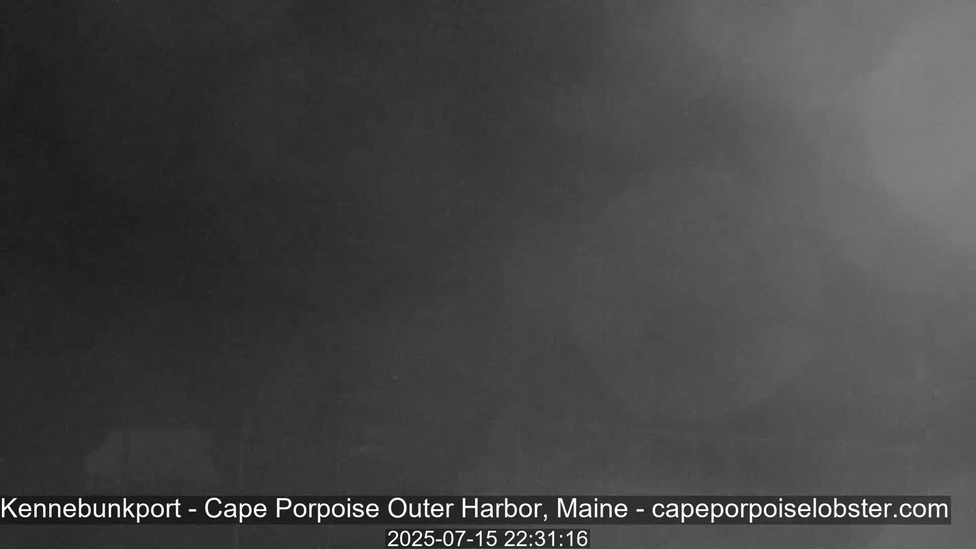 Cape Porpoise, Outer Harbor Live Cam - Kennebunkport, Maine, USA