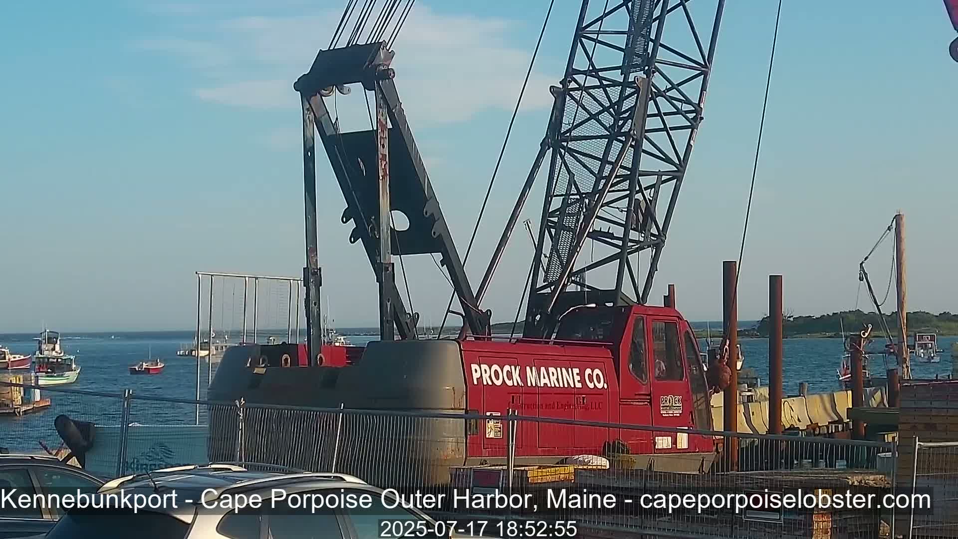 Cape Porpoise, Outer Harbor Live Cam - Kennebunkport, Maine, USA