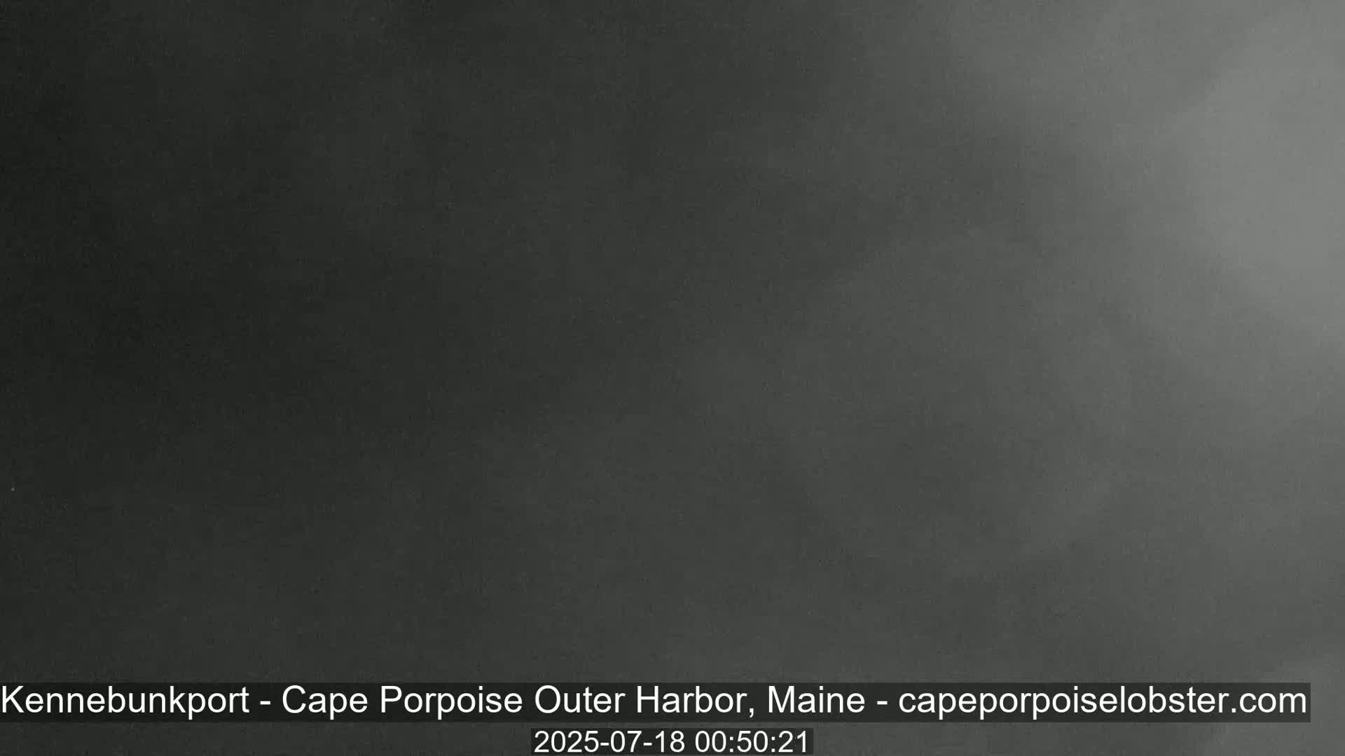 Cape Porpoise, Outer Harbor Live Cam - Kennebunkport, Maine, USA