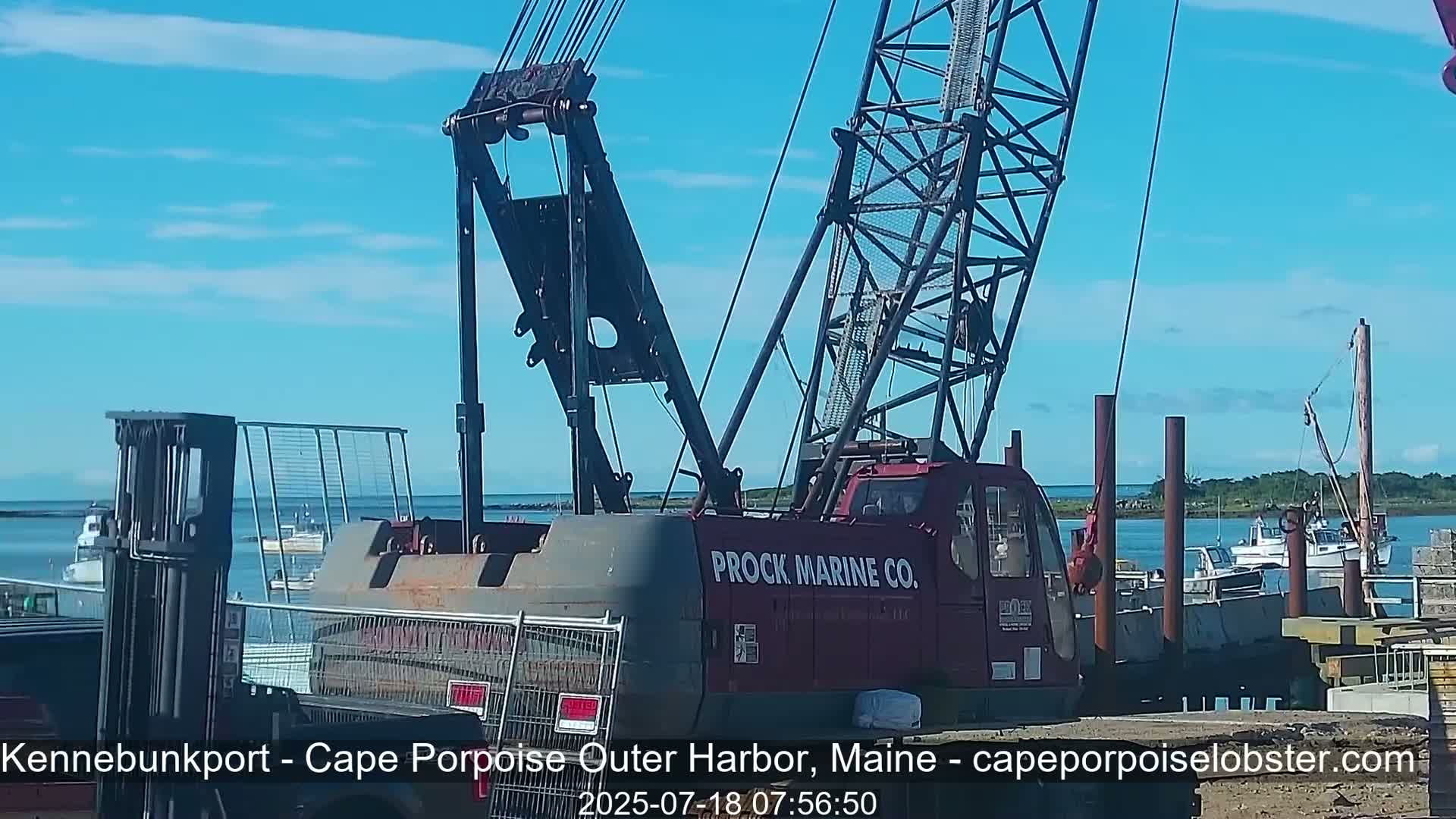 Cape Porpoise, Outer Harbor Live Cam - Kennebunkport, Maine, USA