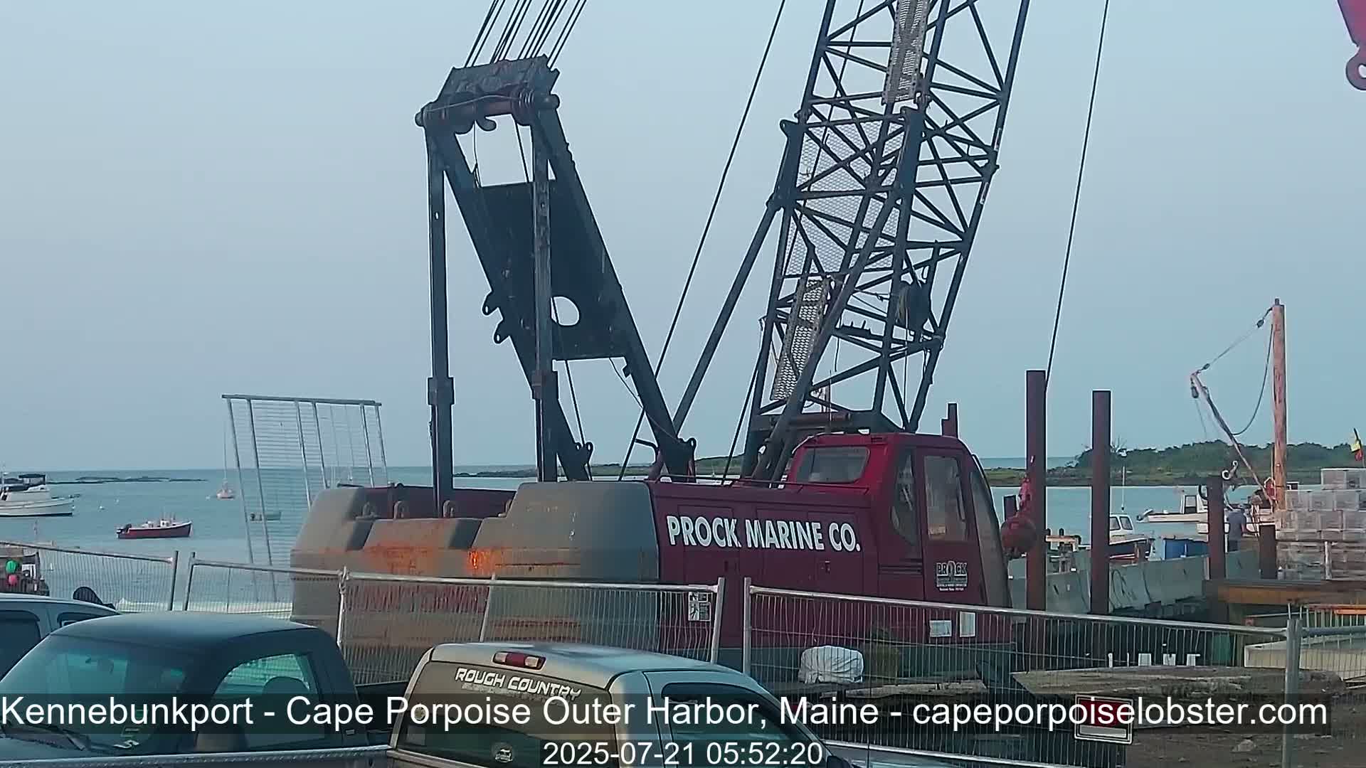 Cape Porpoise, Outer Harbor Live Cam - Kennebunkport, Maine, USA
