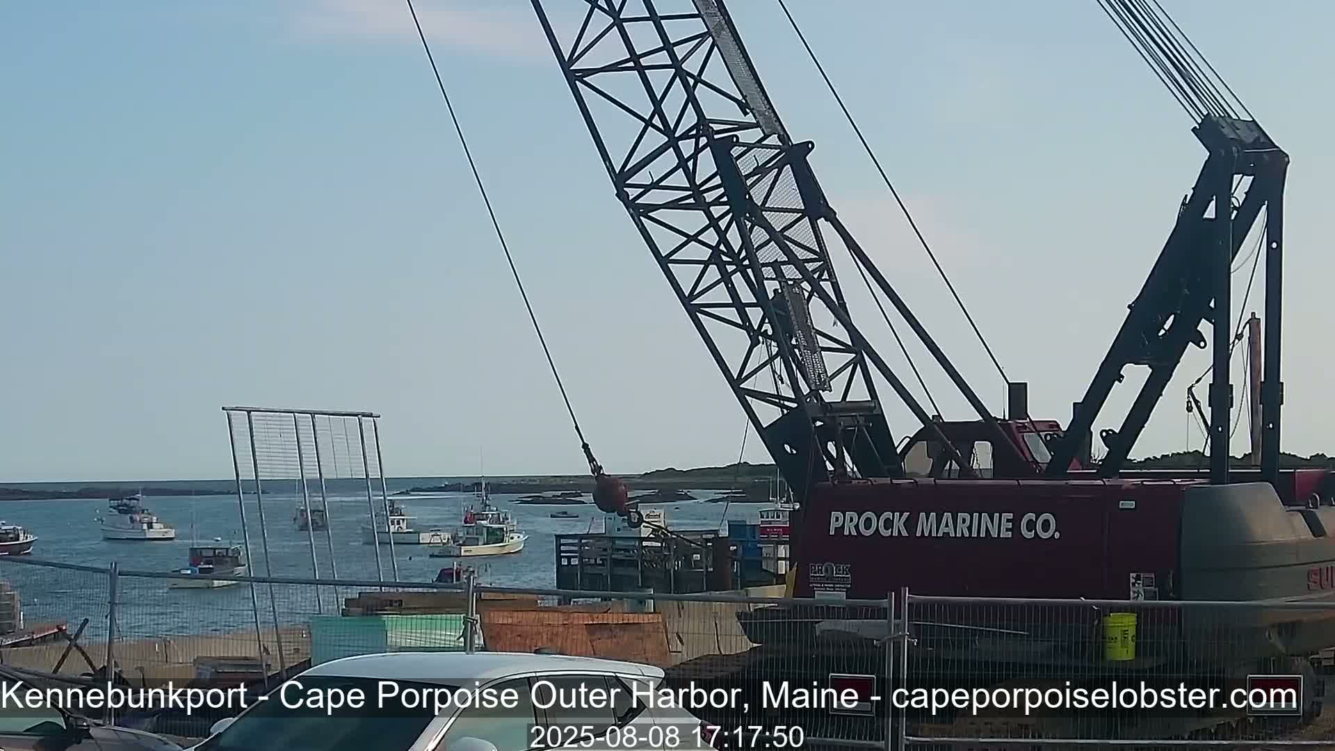 Cape Porpoise, Outer Harbor Live Cam - Kennebunkport, Maine, USA