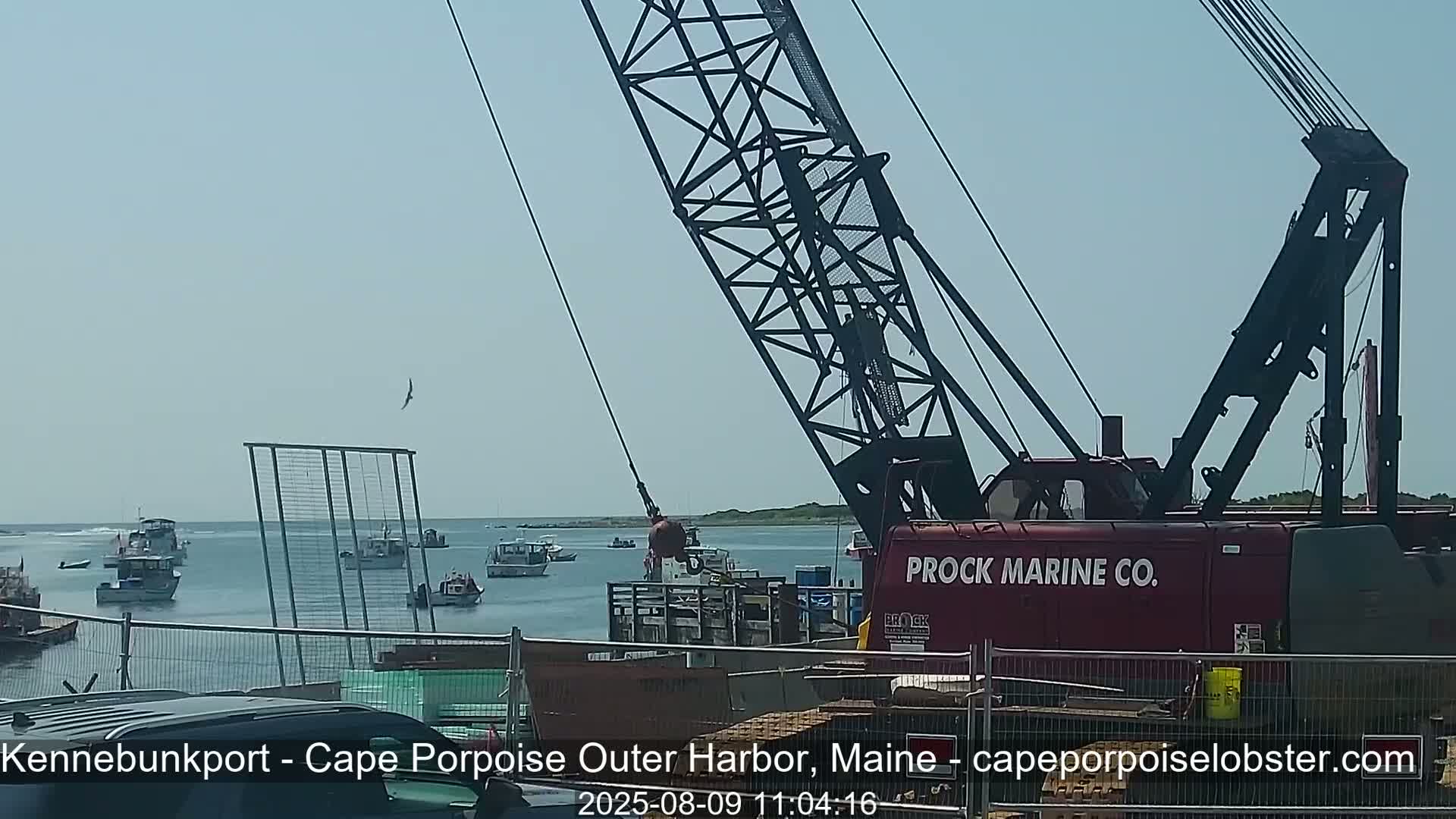 Cape Porpoise, Outer Harbor Live Cam - Kennebunkport, Maine, USA