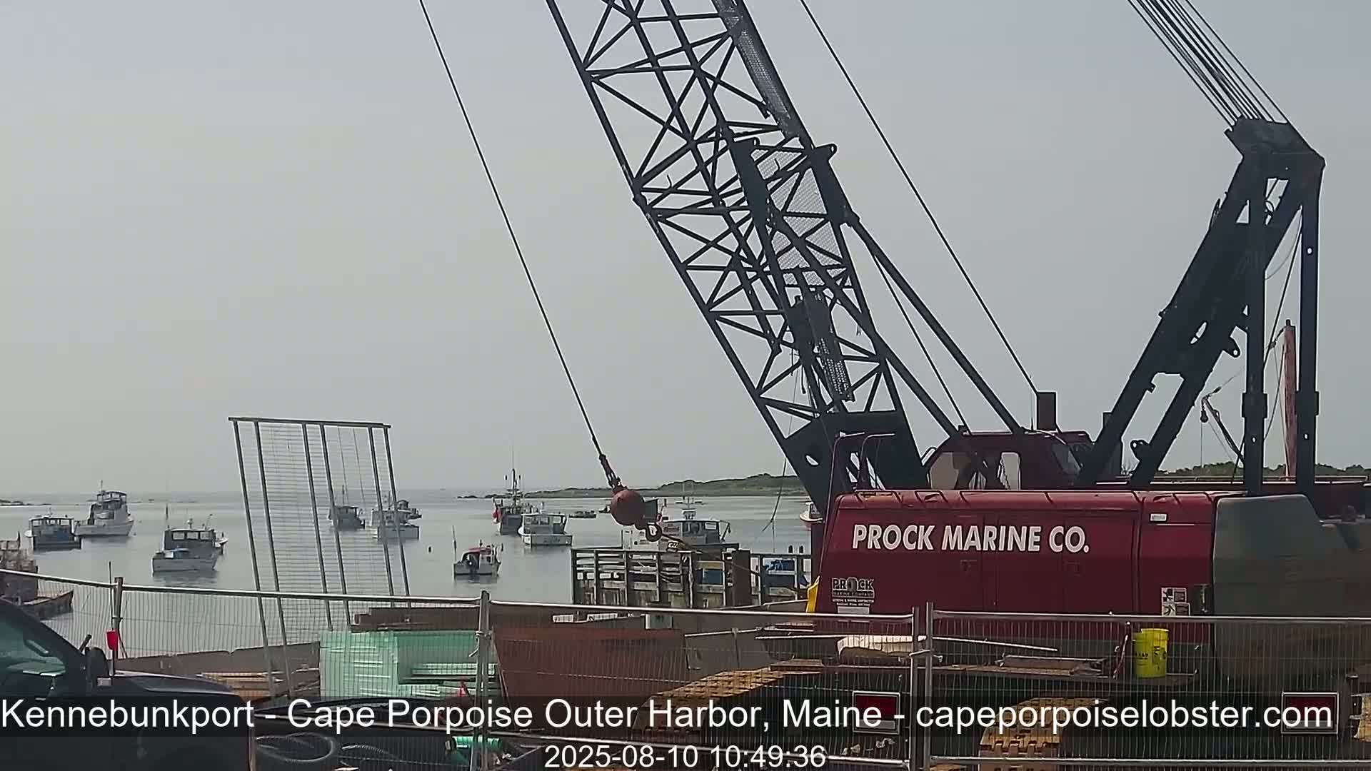 Cape Porpoise, Outer Harbor Live Cam - Kennebunkport, Maine, USA