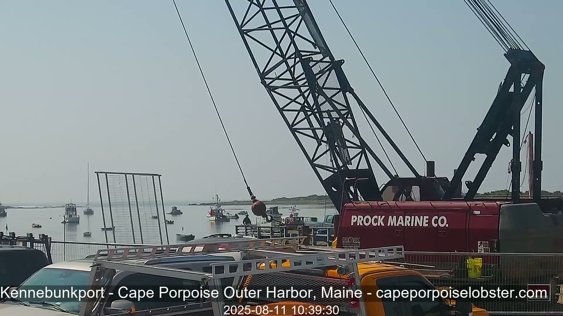 Cape Porpoise, Outer Harbor Live Cam - Kennebunkport, Maine, USA