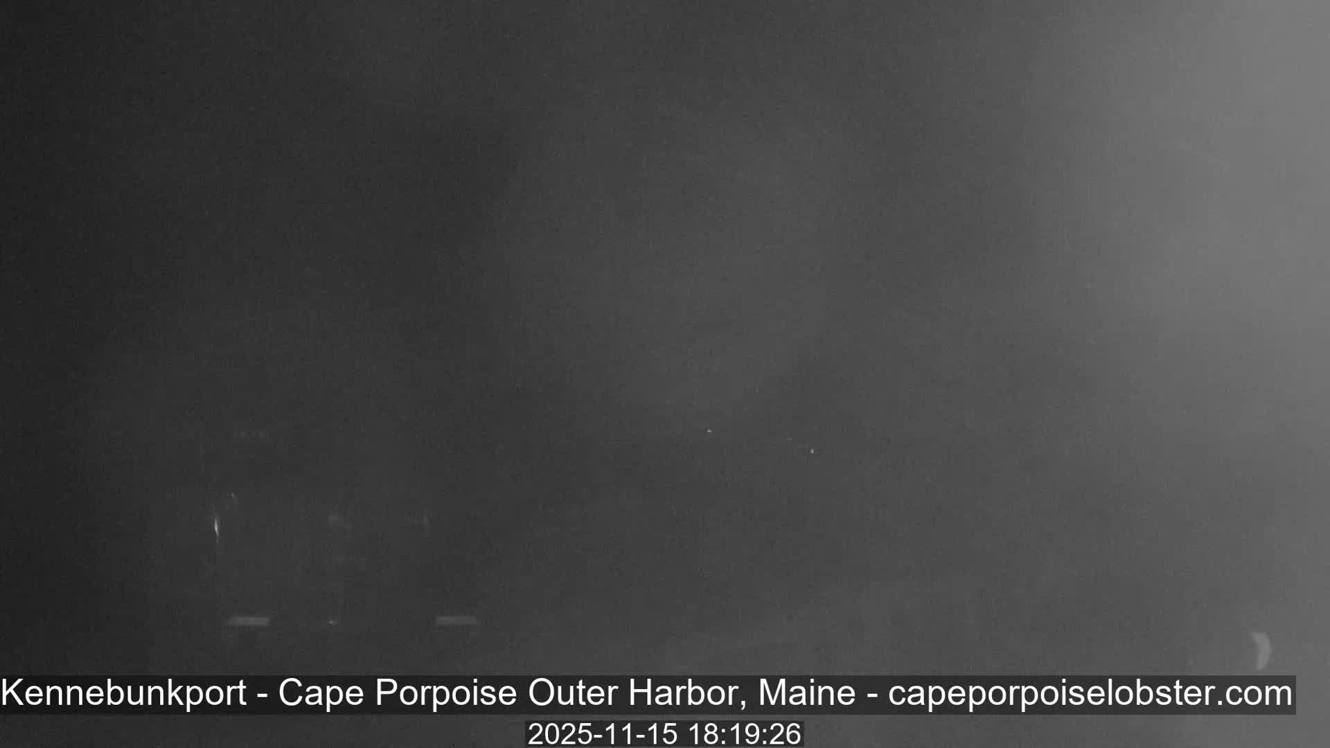 Cape Porpoise, Outer Harbor Live Cam - Kennebunkport, Maine, USA