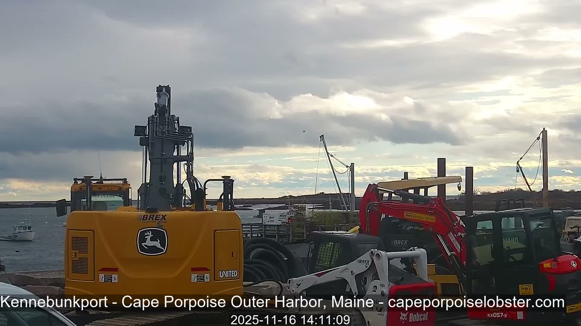 Cape Porpoise, Outer Harbor Live Cam - Kennebunkport, Maine, USA