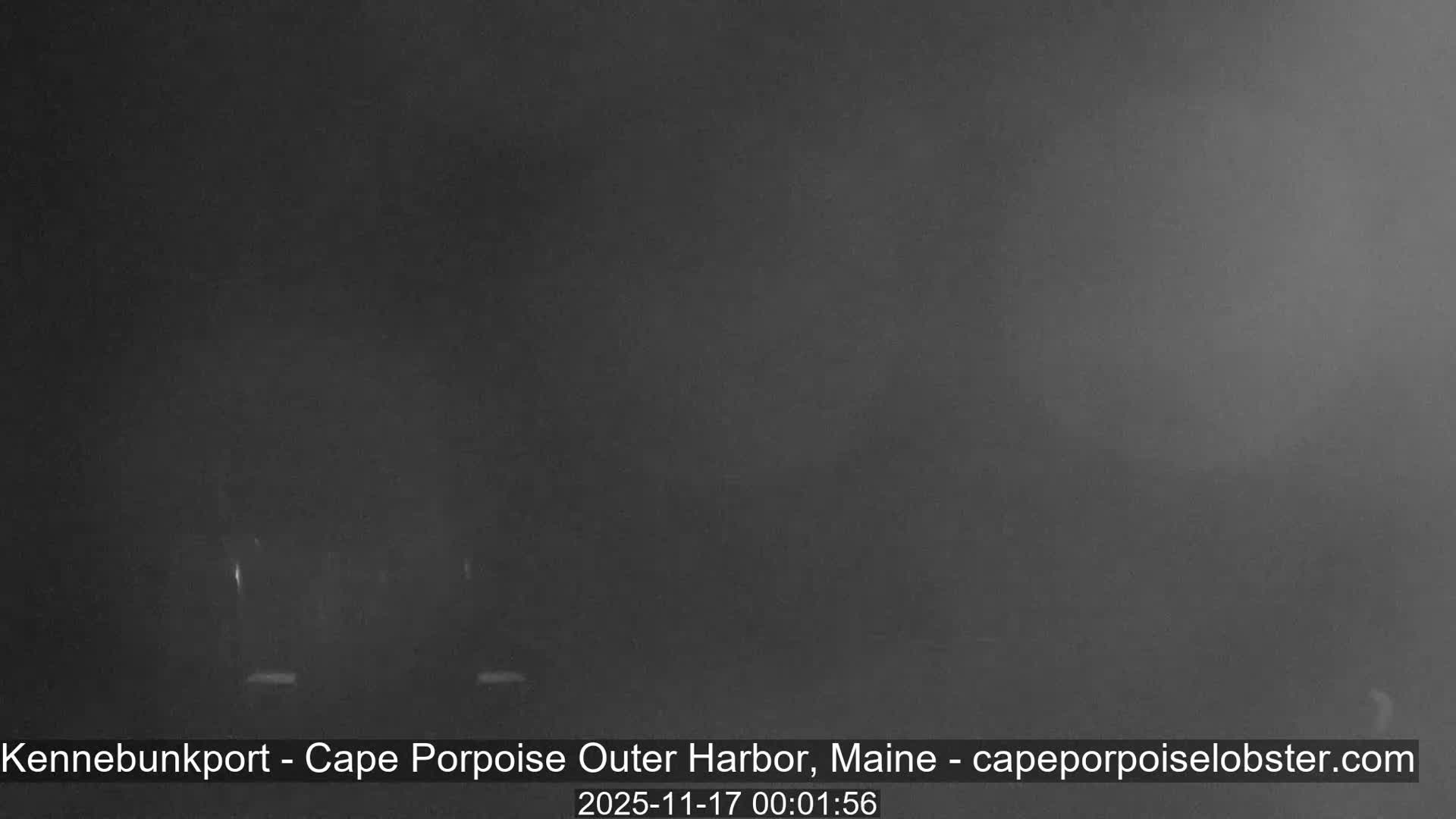 Cape Porpoise, Outer Harbor Live Cam - Kennebunkport, Maine, USA
