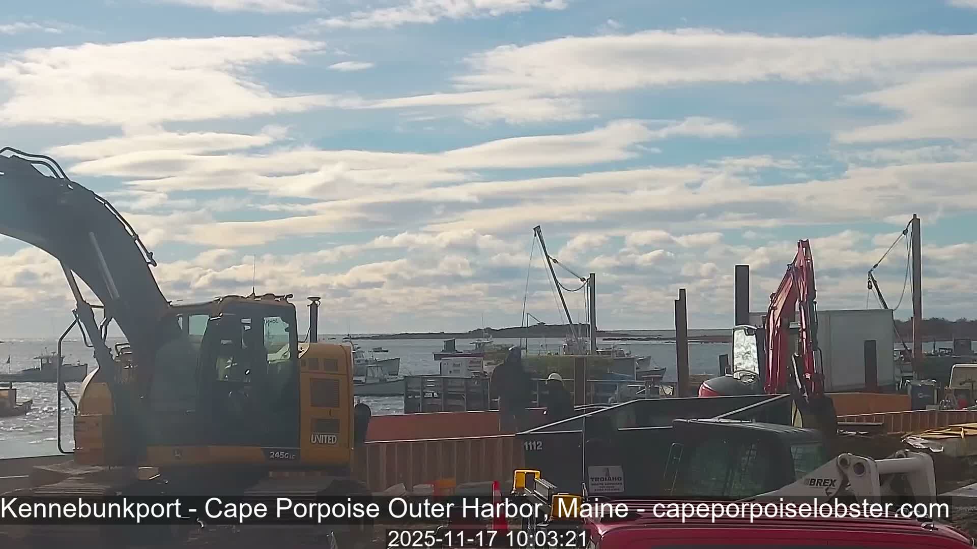 Cape Porpoise, Outer Harbor Live Cam - Kennebunkport, Maine, USA