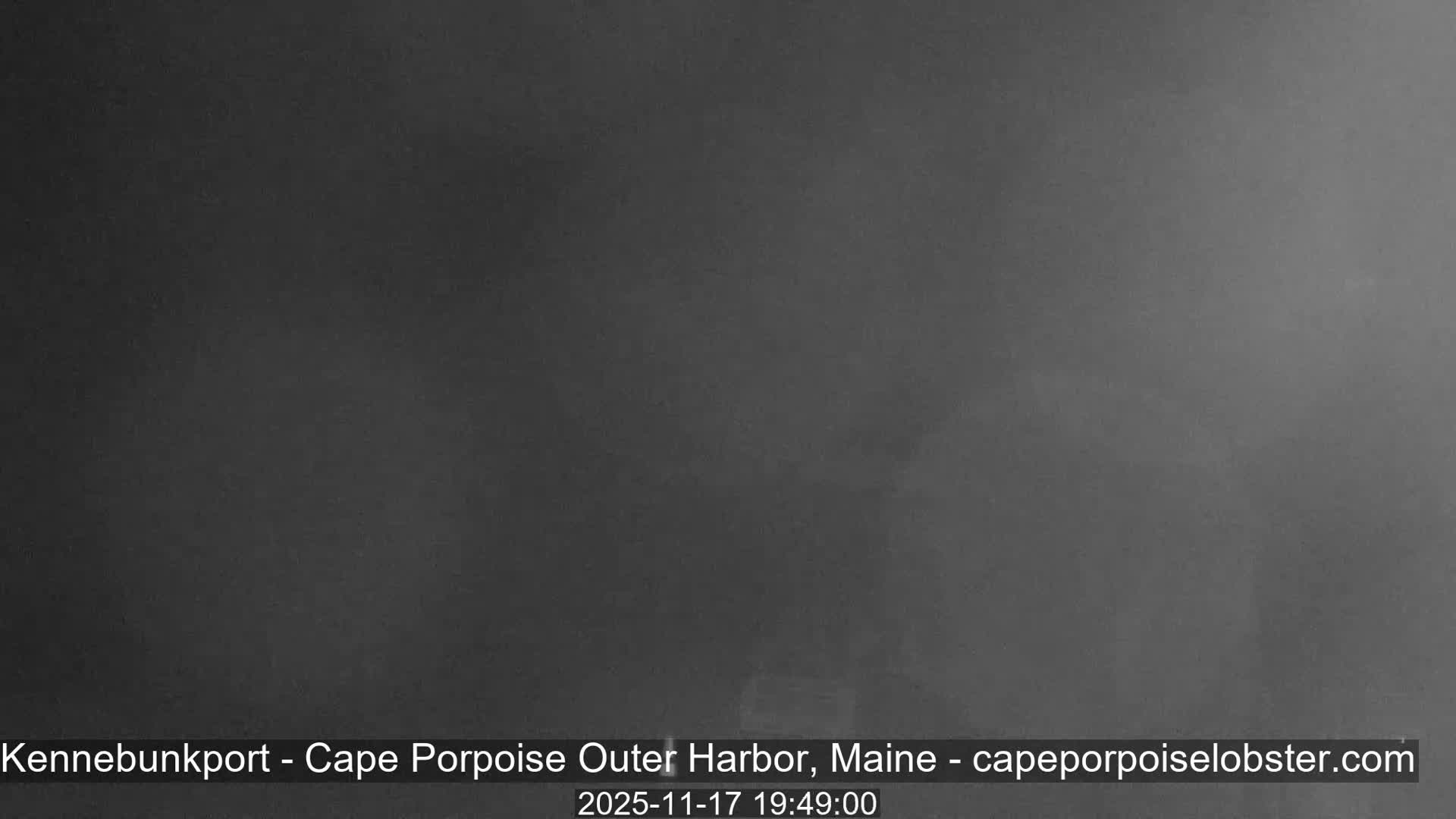 Cape Porpoise, Outer Harbor Live Cam - Kennebunkport, Maine, USA