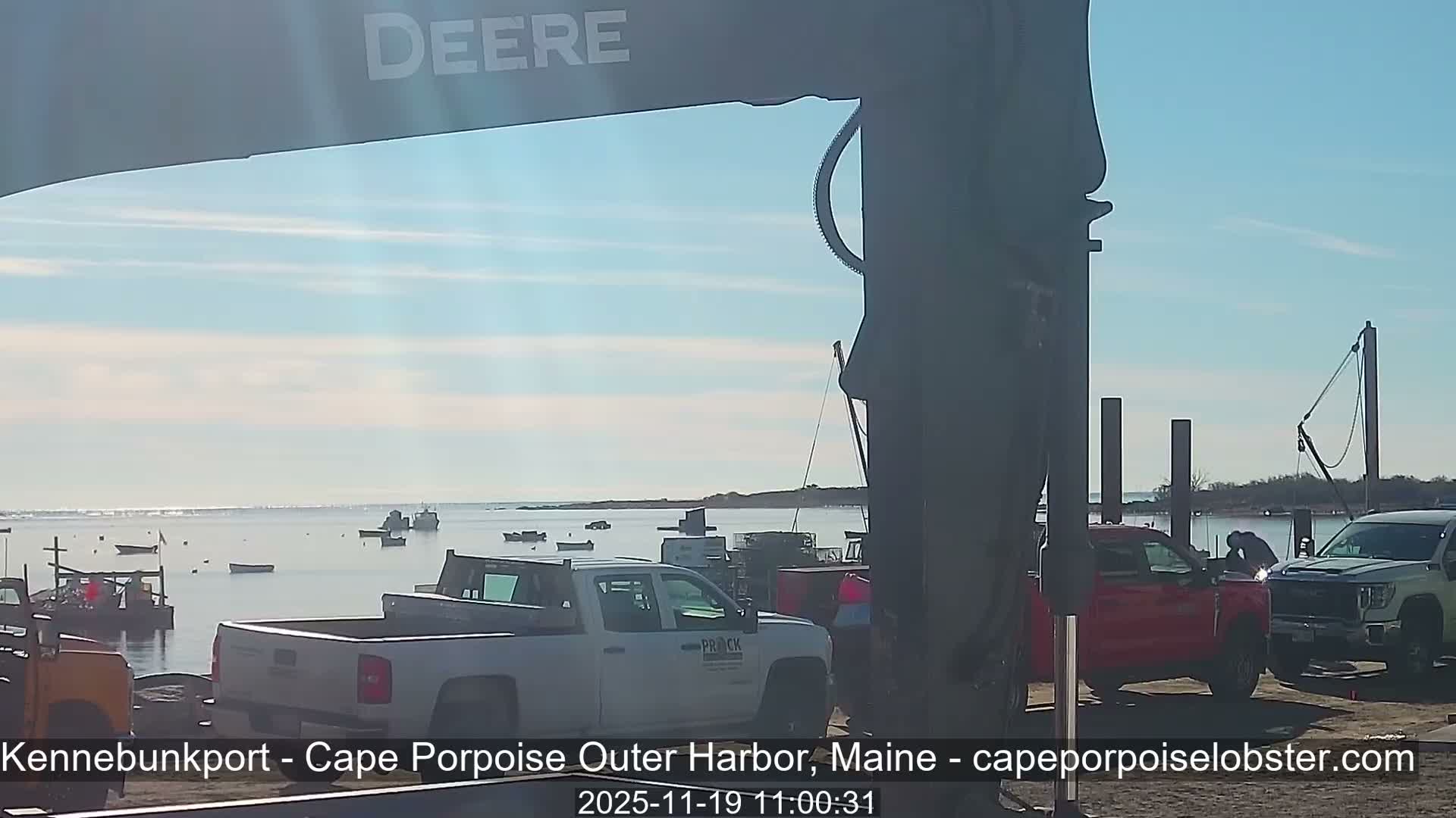 Cape Porpoise, Outer Harbor Live Cam - Kennebunkport, Maine, USA