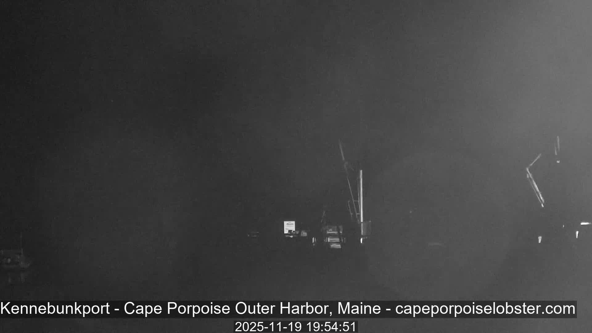 Cape Porpoise, Outer Harbor Live Cam - Kennebunkport, Maine, USA