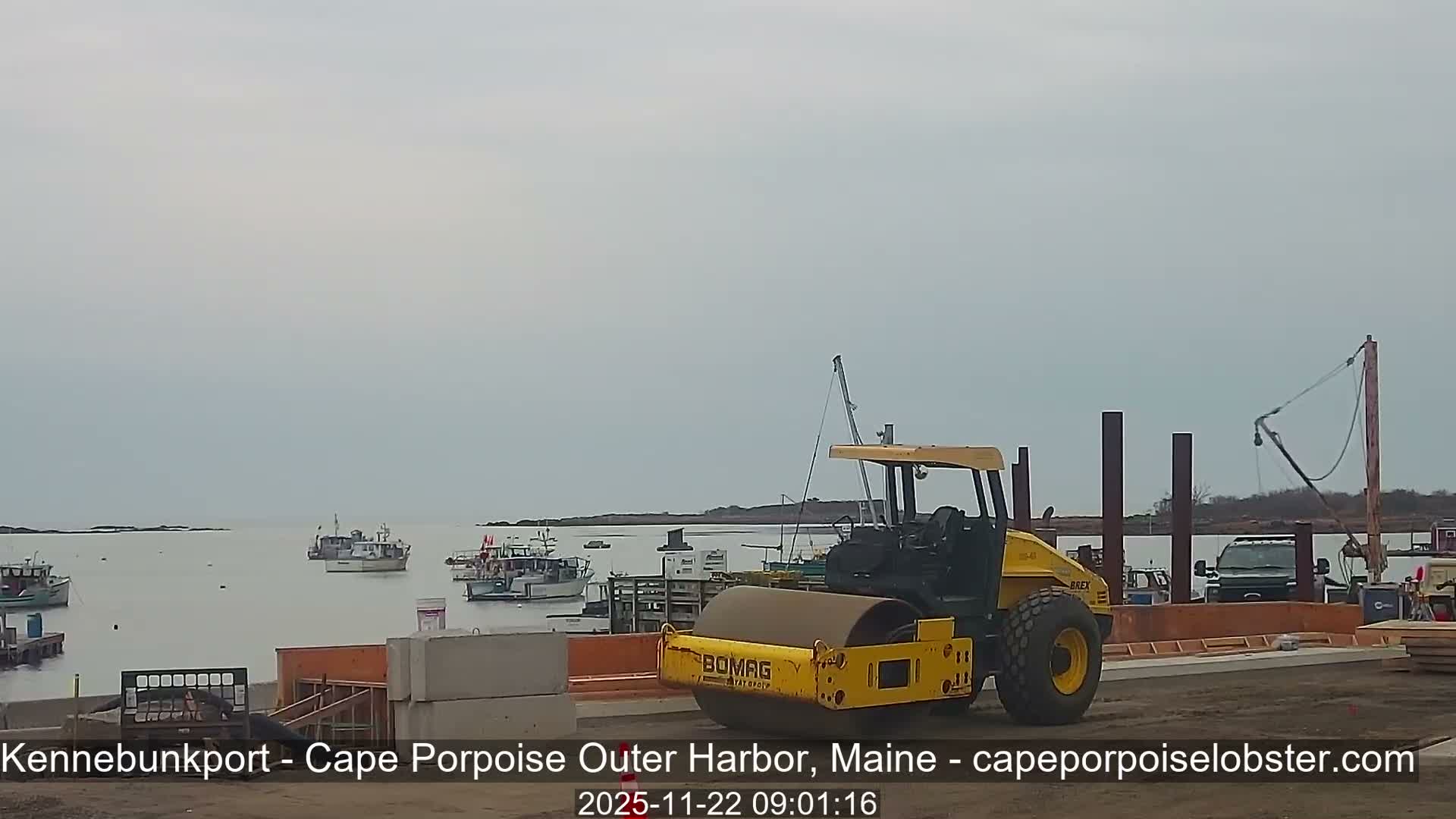 Cape Porpoise, Outer Harbor Live Cam - Kennebunkport, Maine, USA