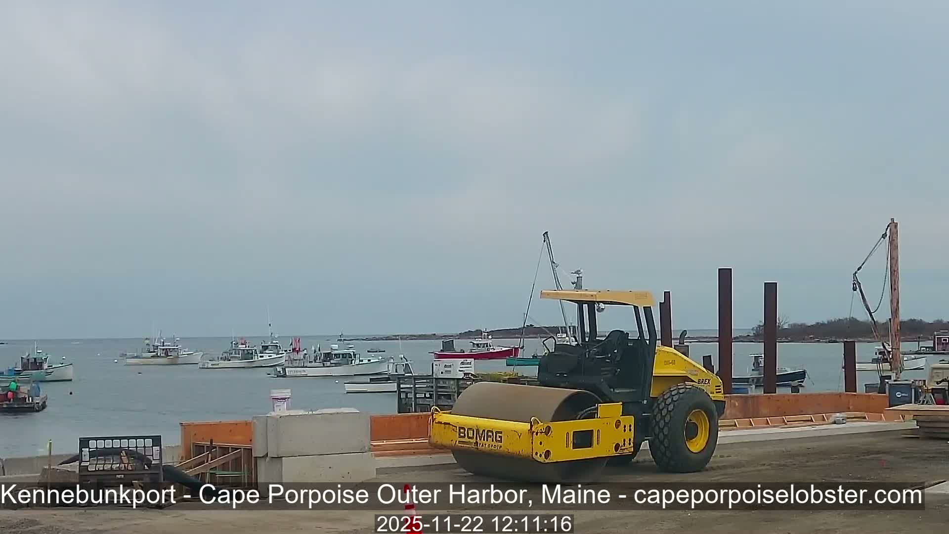 Cape Porpoise, Outer Harbor Live Cam - Kennebunkport, Maine, USA
