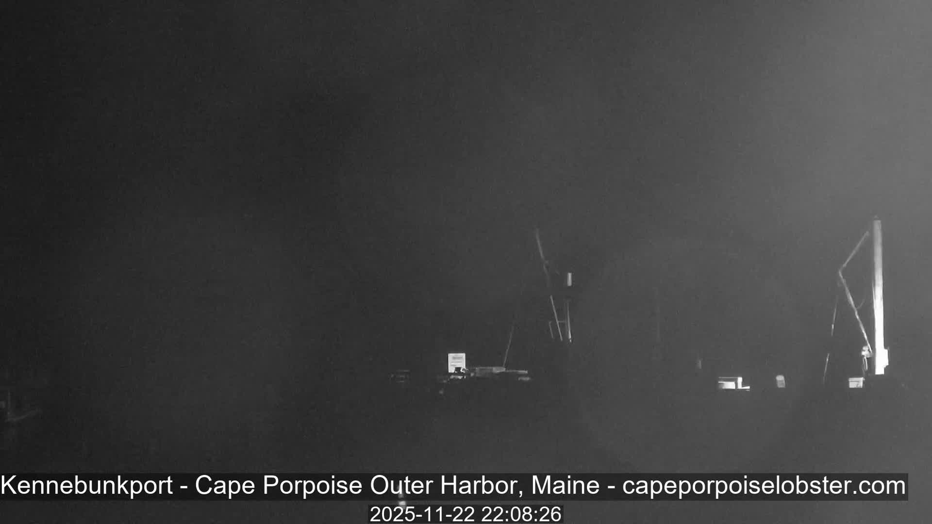 Cape Porpoise, Outer Harbor Live Cam - Kennebunkport, Maine, USA
